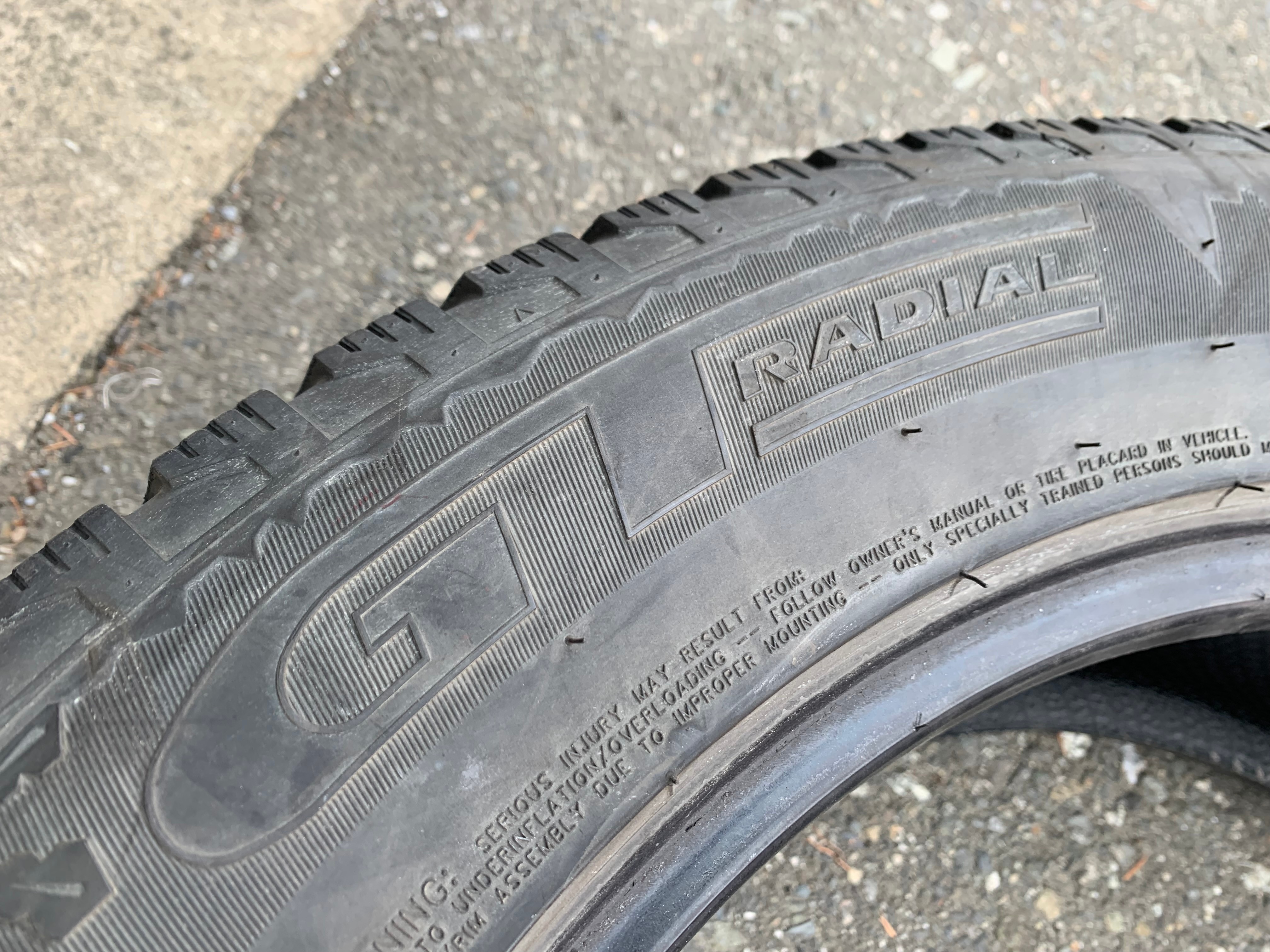 1 x single 235/60/18 M+S GT Radial Ice pro Suv 3 with 80% tread - photo 5