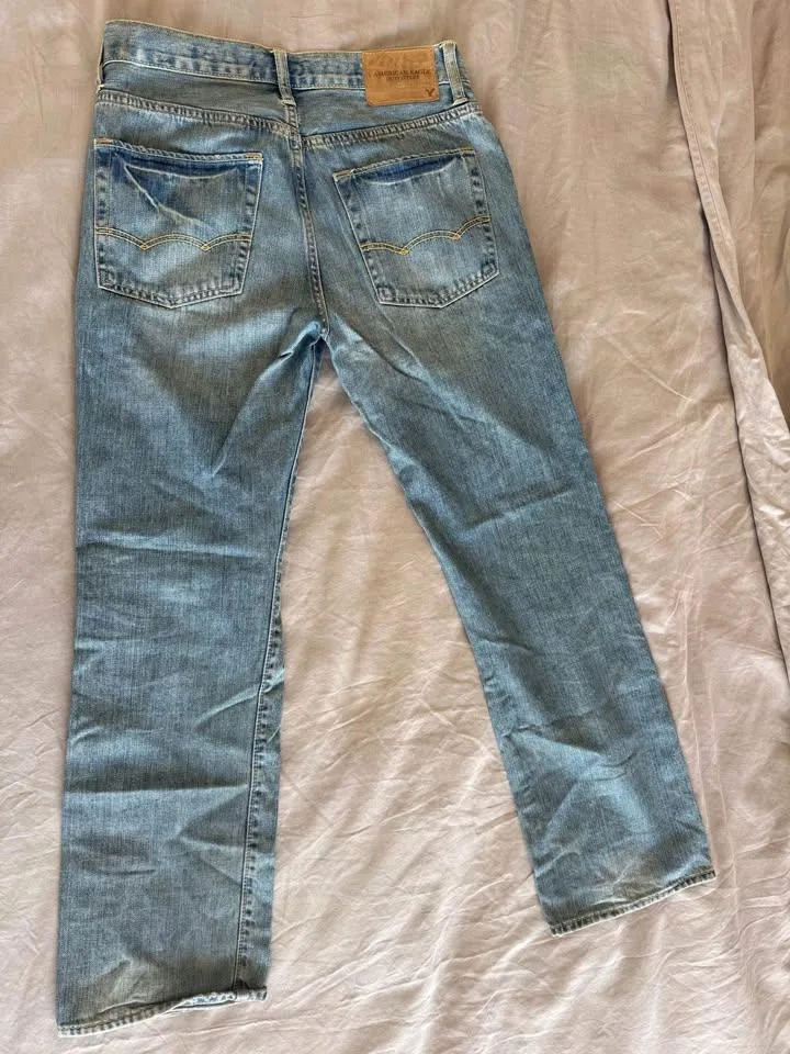 Men's American Eagle Original Straight Jeans 28x3 image indicator(3)