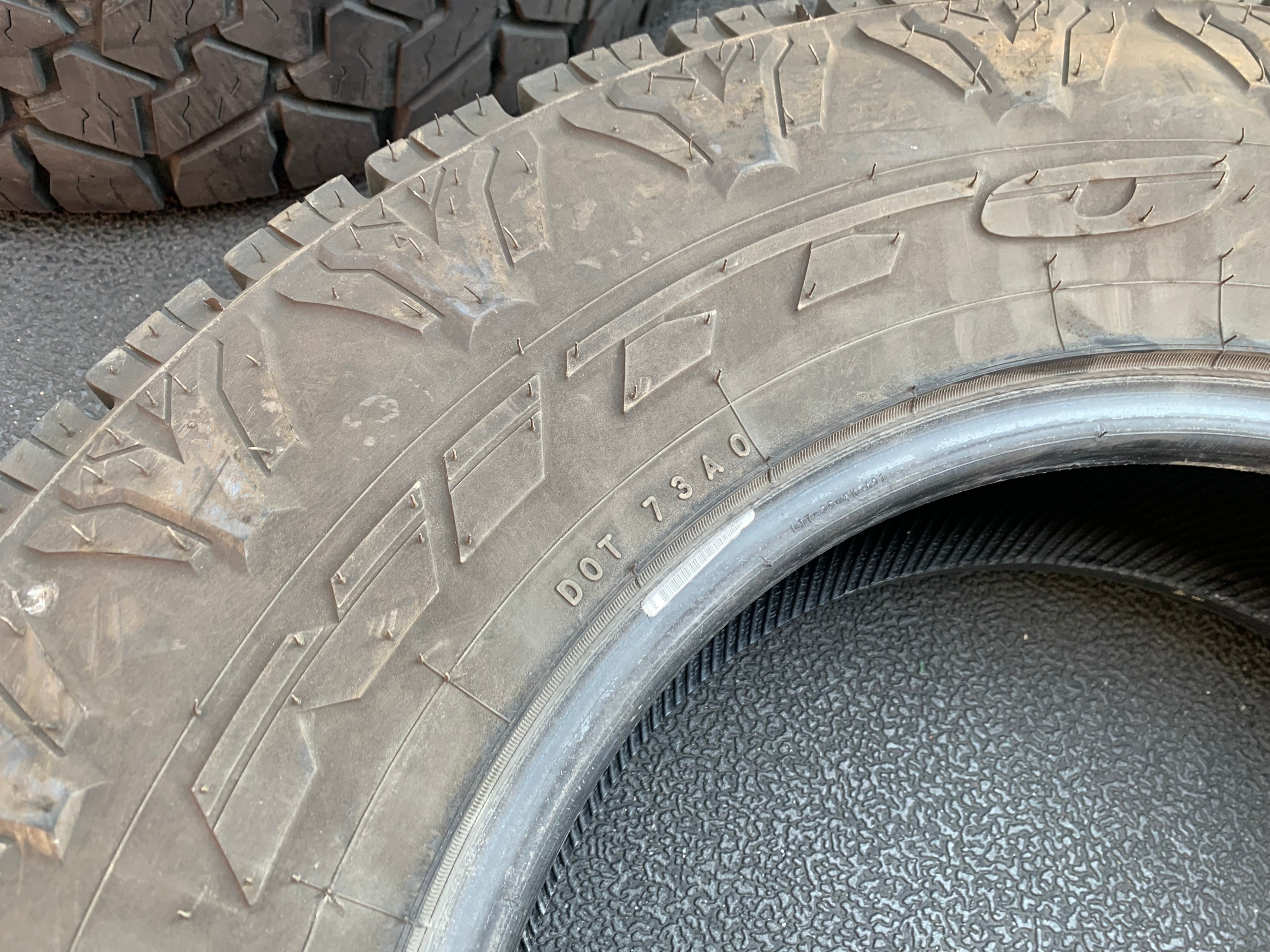 PAIR of LT 235/80/17 120/117Q Nitto Exo Grappler AWT w 65% tread - photo 4