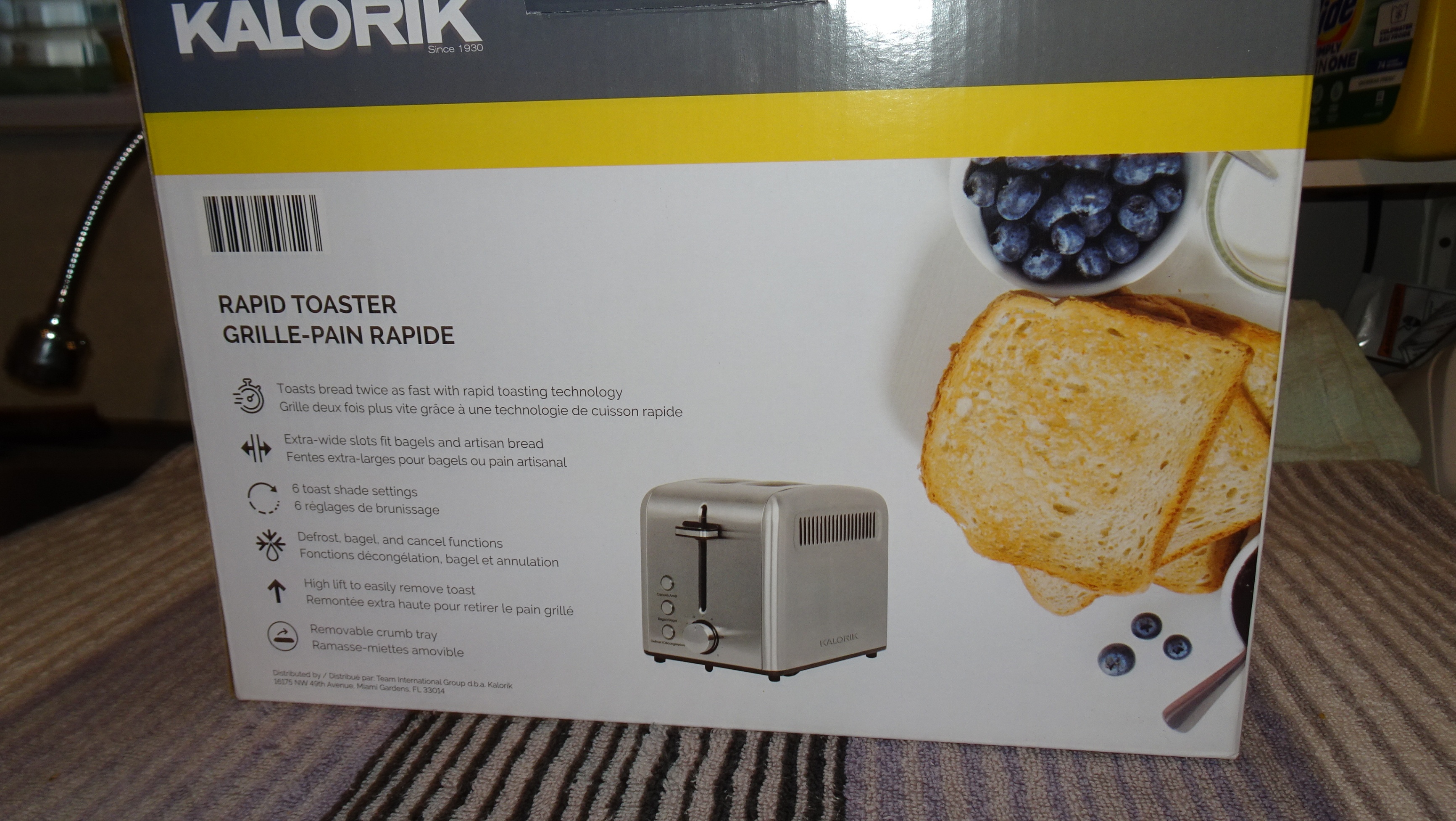 Kalorik 2 Slice Toaster - photo 2