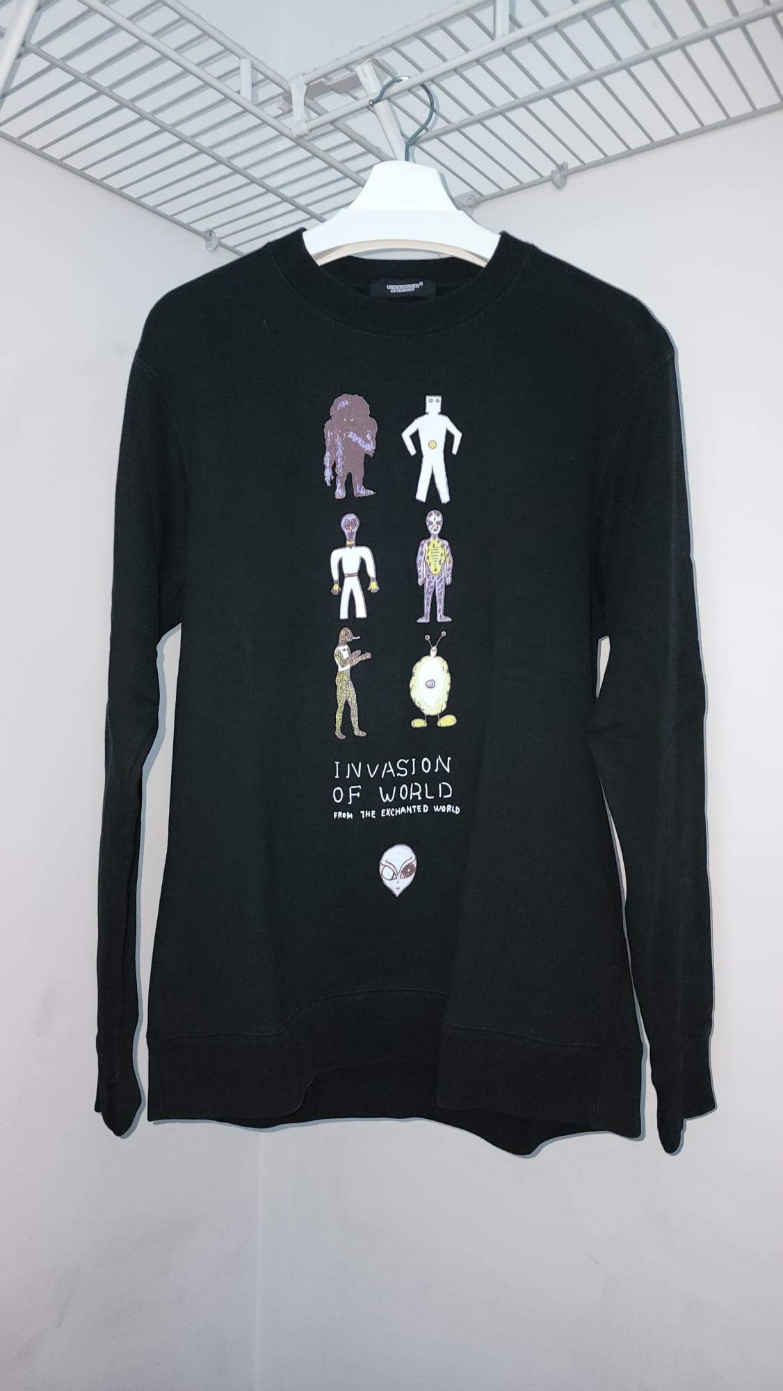UNDERCOVER - "INVASION OF THE WORLD" Sweatshirt - Free Size