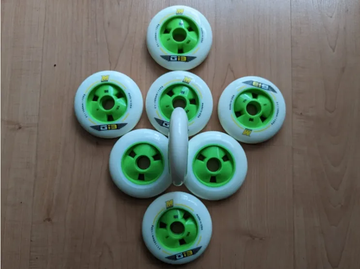 inline skating, rollerblade, Matter wheels 100 mm - F1 thumbnail