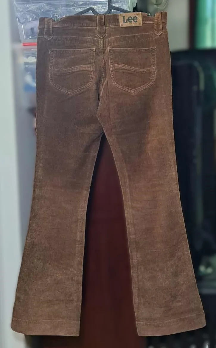 Lee Corduroy Flares Retro Pants🥕 image indicator(2)