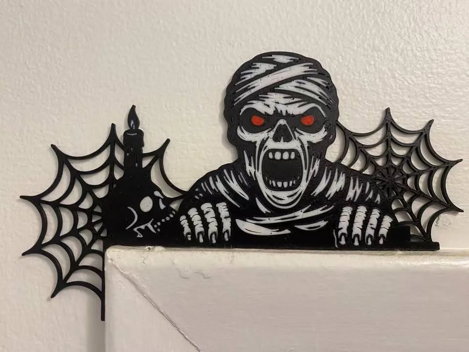 Mummy Corner Decor | Halloween Spooky Decoration thumbnail
