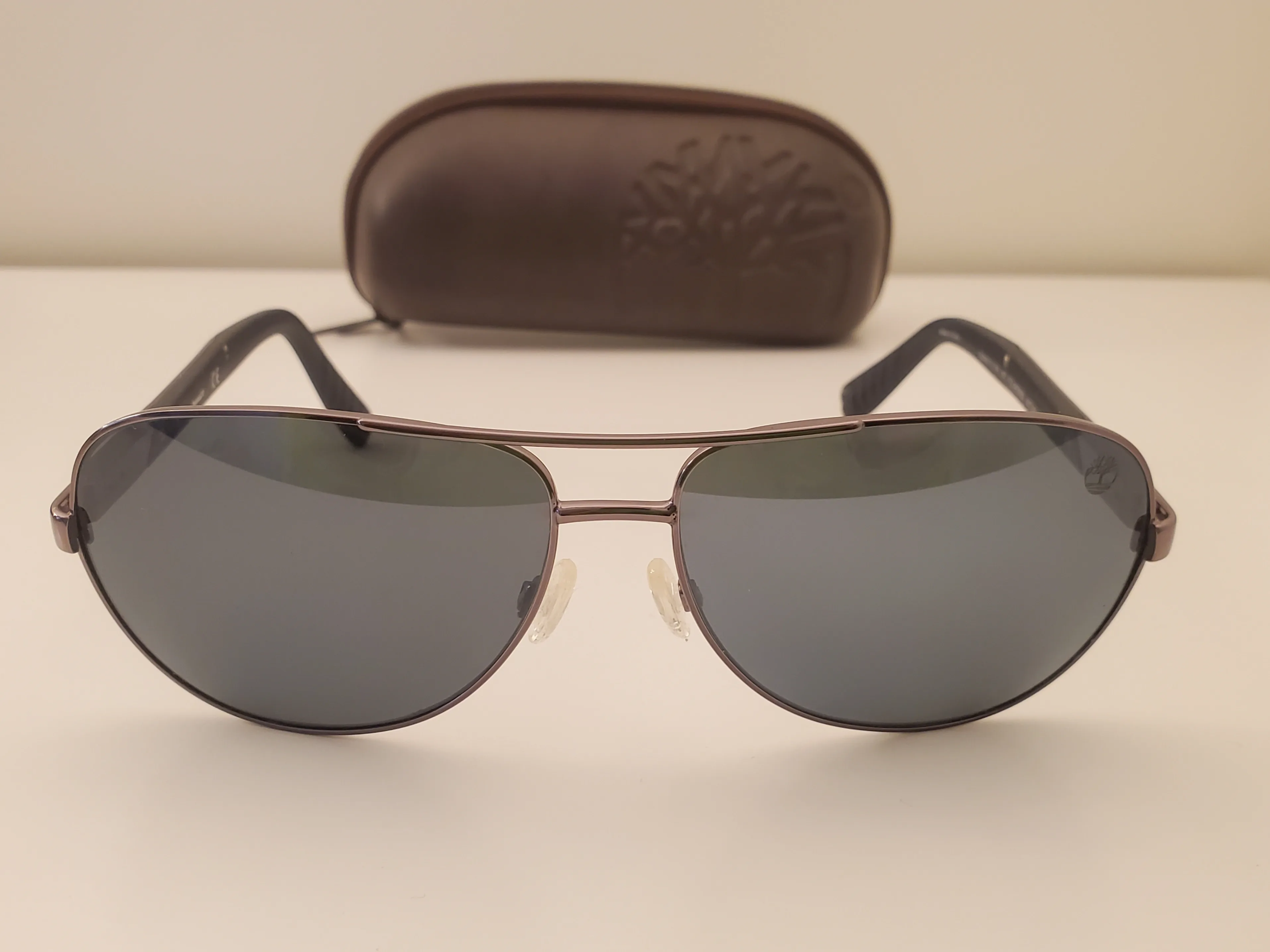 Timberland TB9058-08D Polarized Sunglasses in Gunmetal Grey Lens image indicator(4)