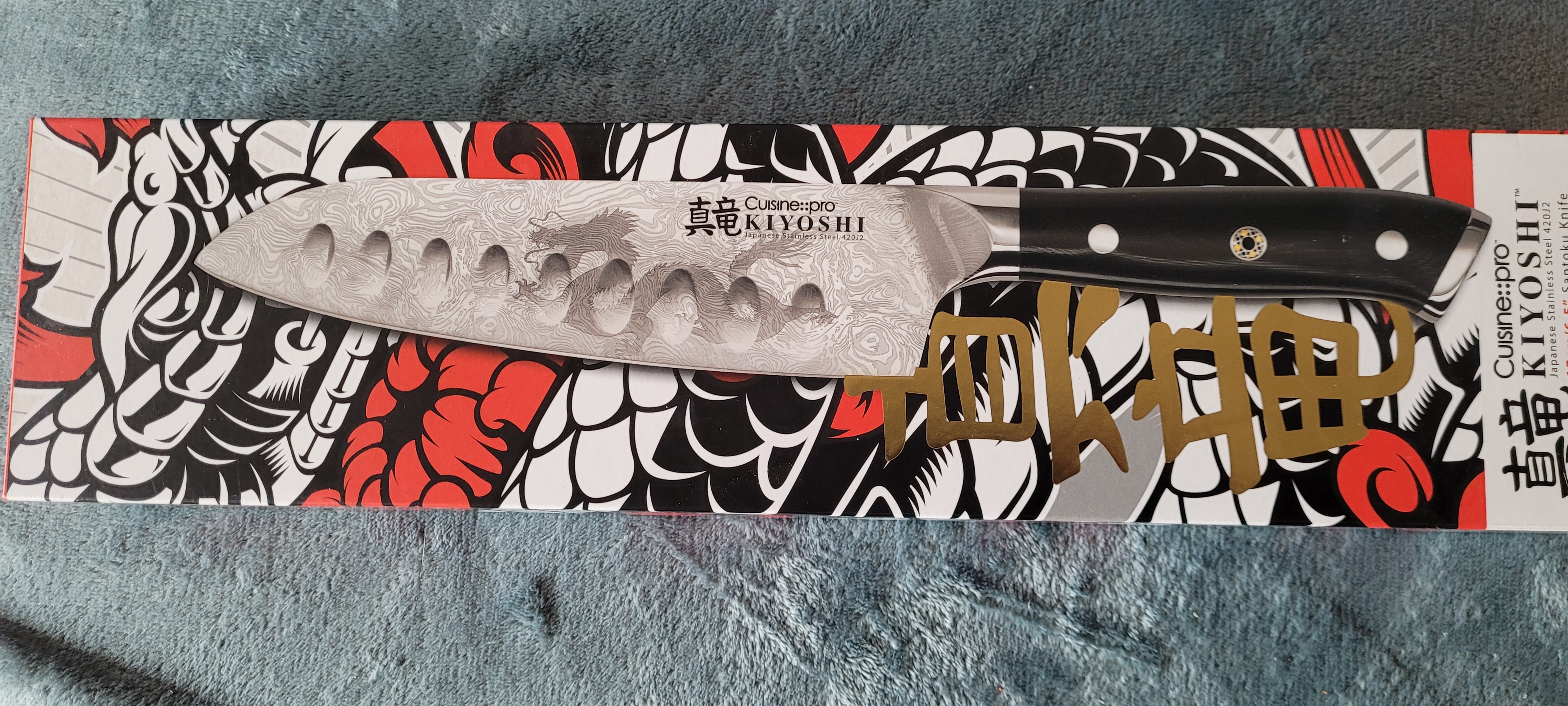 KIYOSHI Cuisine Santoku Knife - photo 3