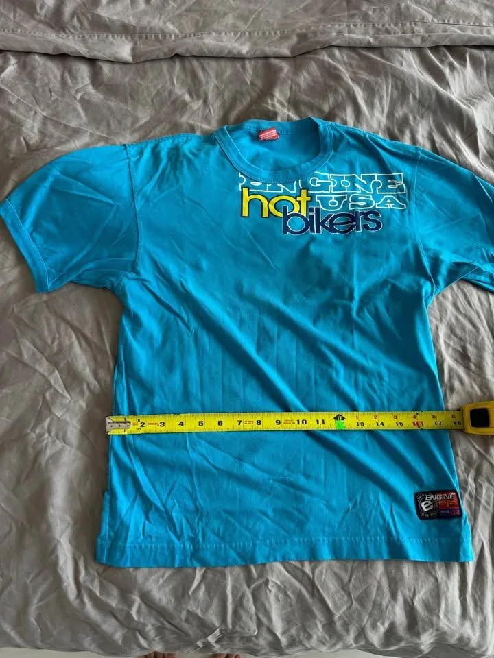 Vintage Engine Hot Biker Shirt (likely XS or S) image indicator(4)