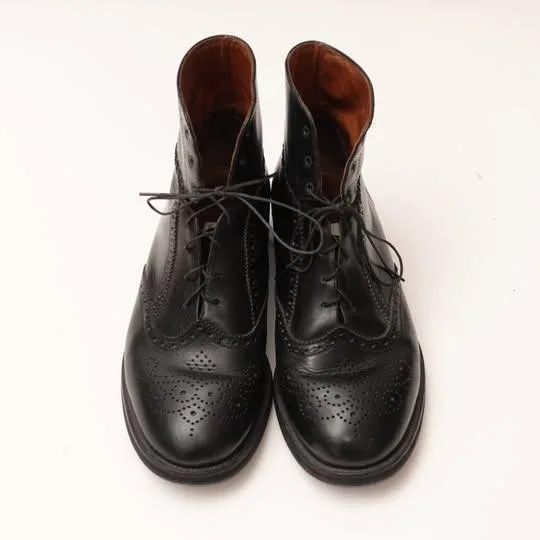 Vintage Dries Van Noten Leather Boots - Mens 9.5 image indicator(2)