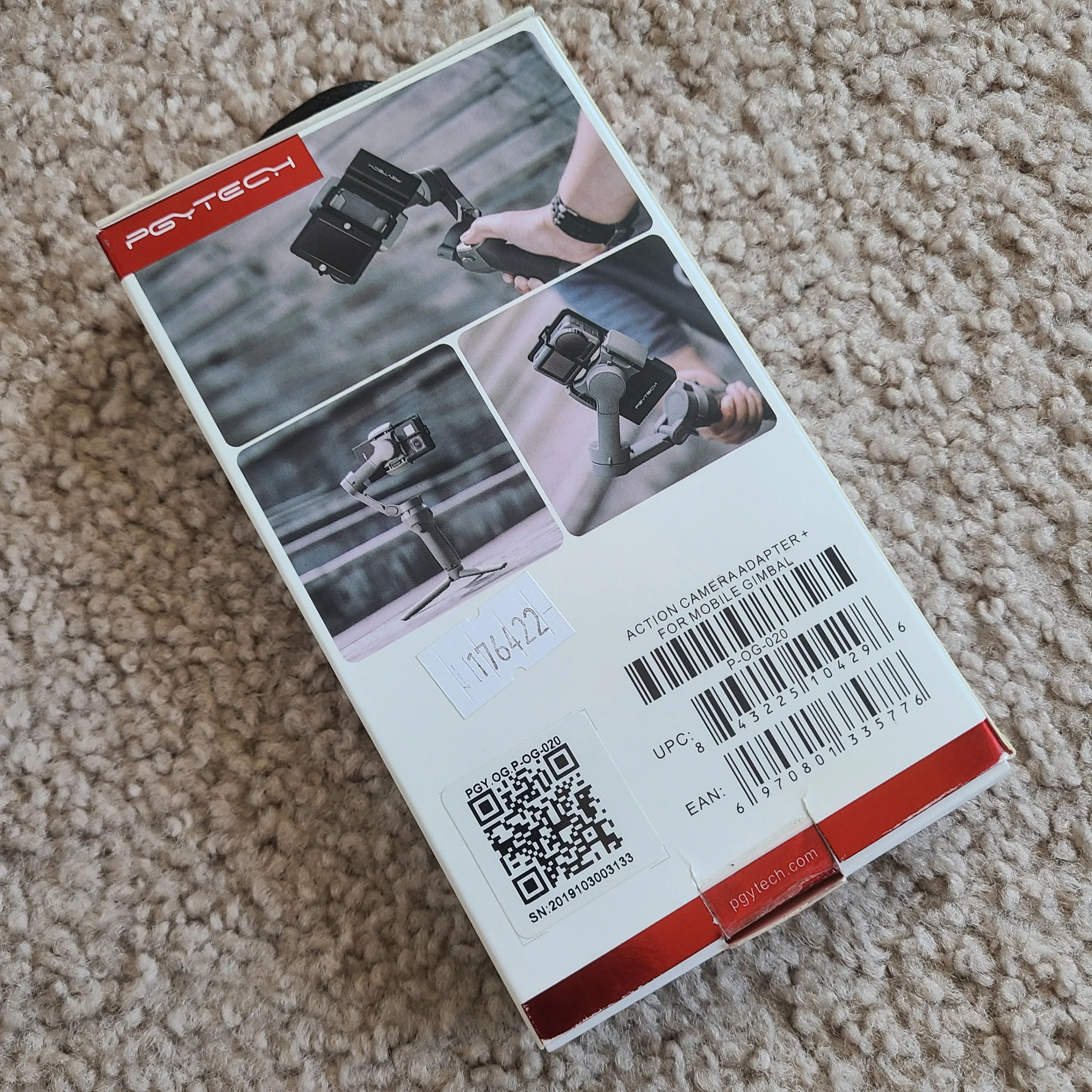 DJI Osmo Mobile 4 Gimbal & Action Camera Adapter image indicator(10)