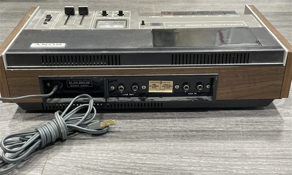 Sony TC-127 Stereo Cassette-Corder – Tested & Working image indicator(4)