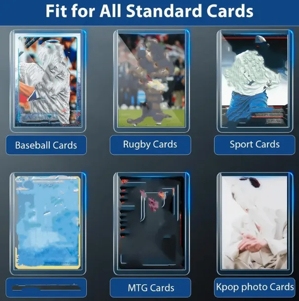 New 100 Card Sleeves for Cards, Premium Top Loads Cards Holder image indicator(4)