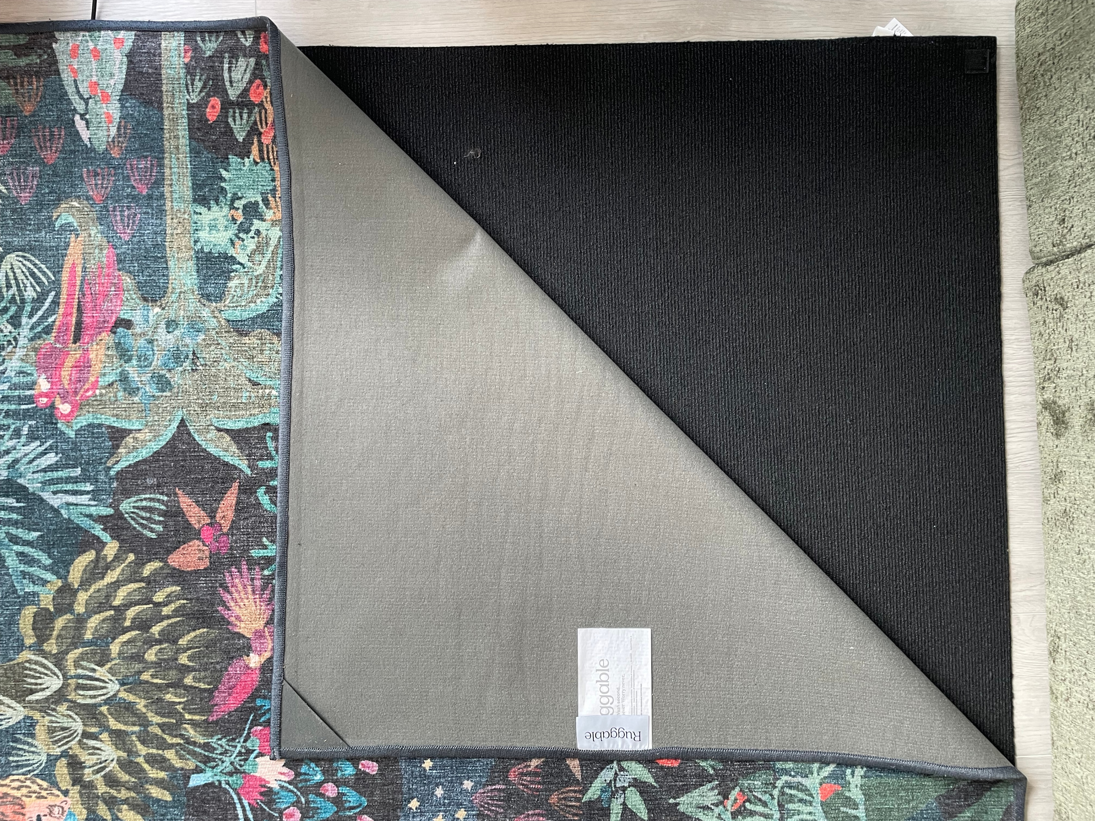 Ruggable “Forest Tapestry” Rug – Discontinued Design – 4' x 6' - photo 2