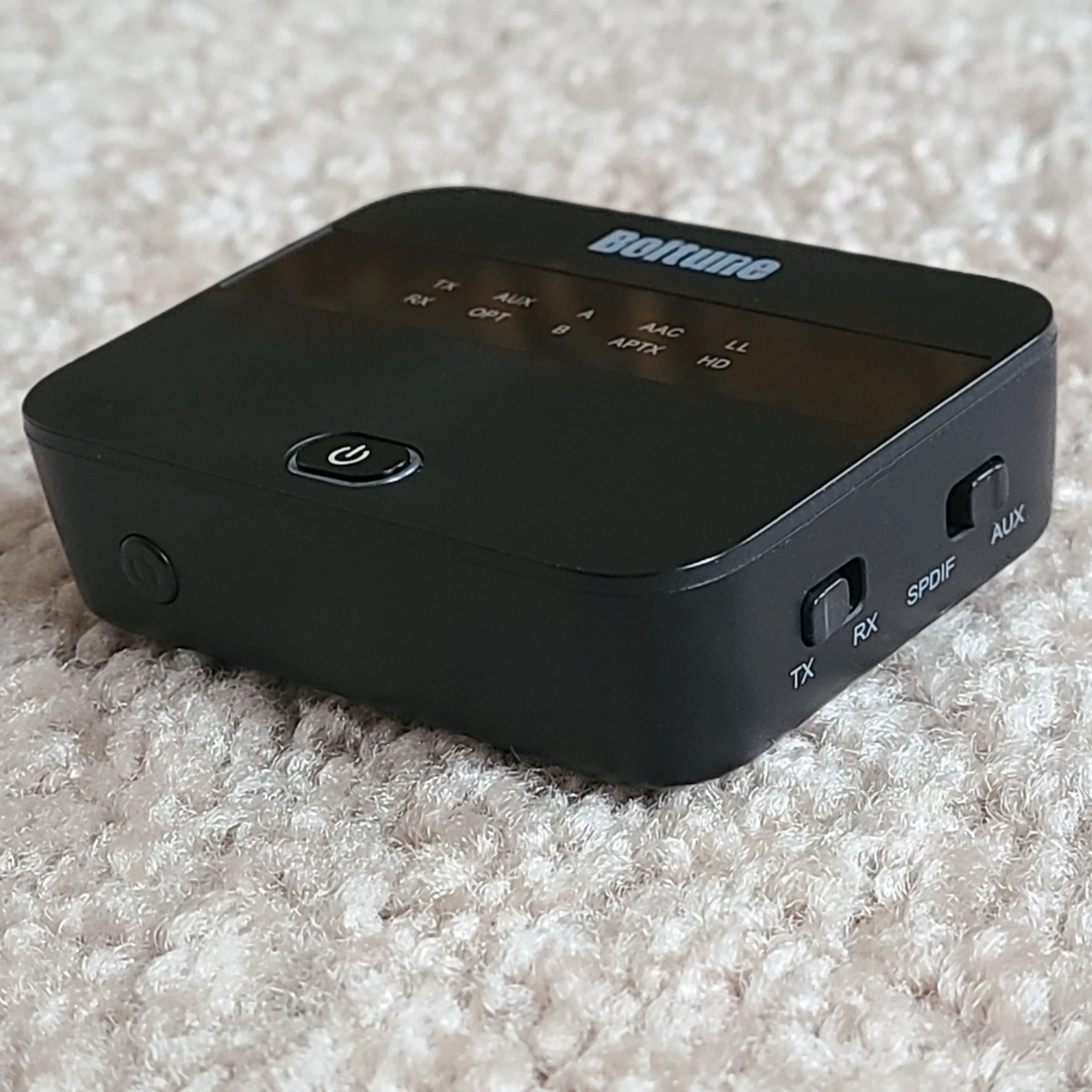 Bluetooth 5.0 Transmitter & Receiver Adapter 2-in-1 image indicator(3)