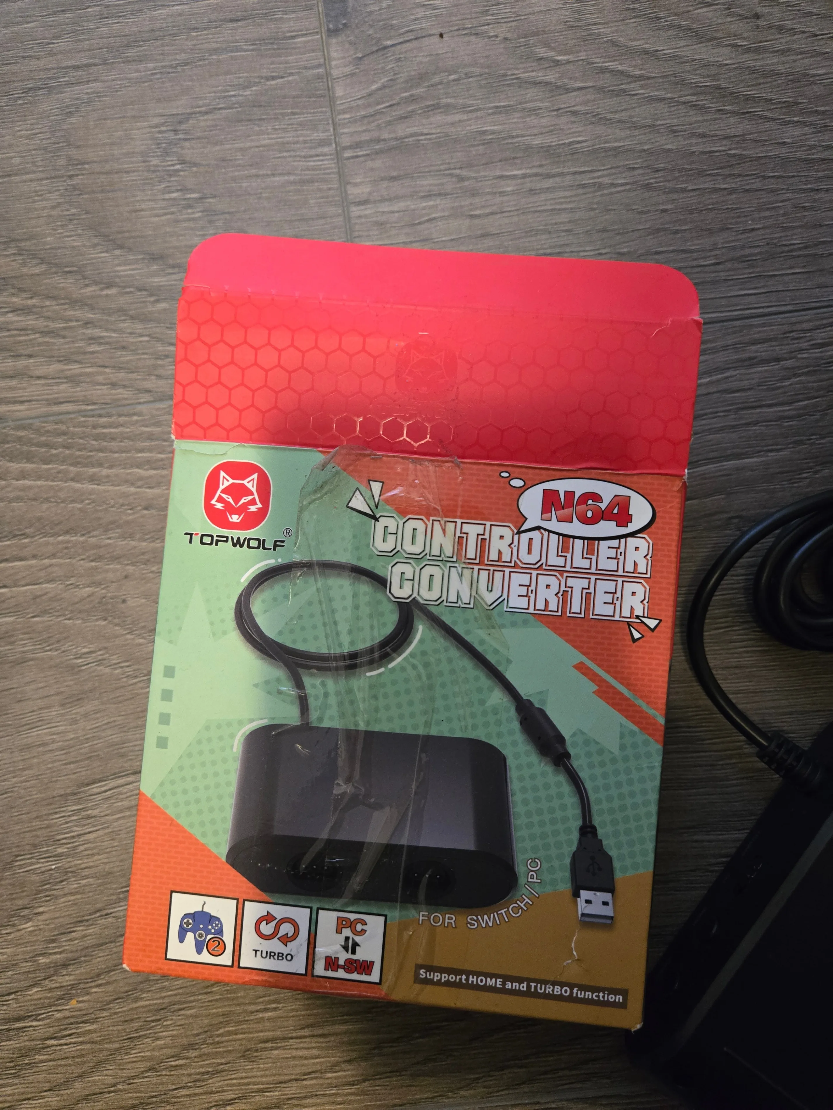 Topwolf n64 Controller Converter for Switch/PC thumbnail