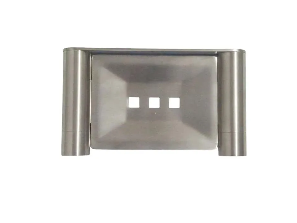 Bathroom Accessories – Metal Soap Dish ( Brushed Nickel ) thumbnail