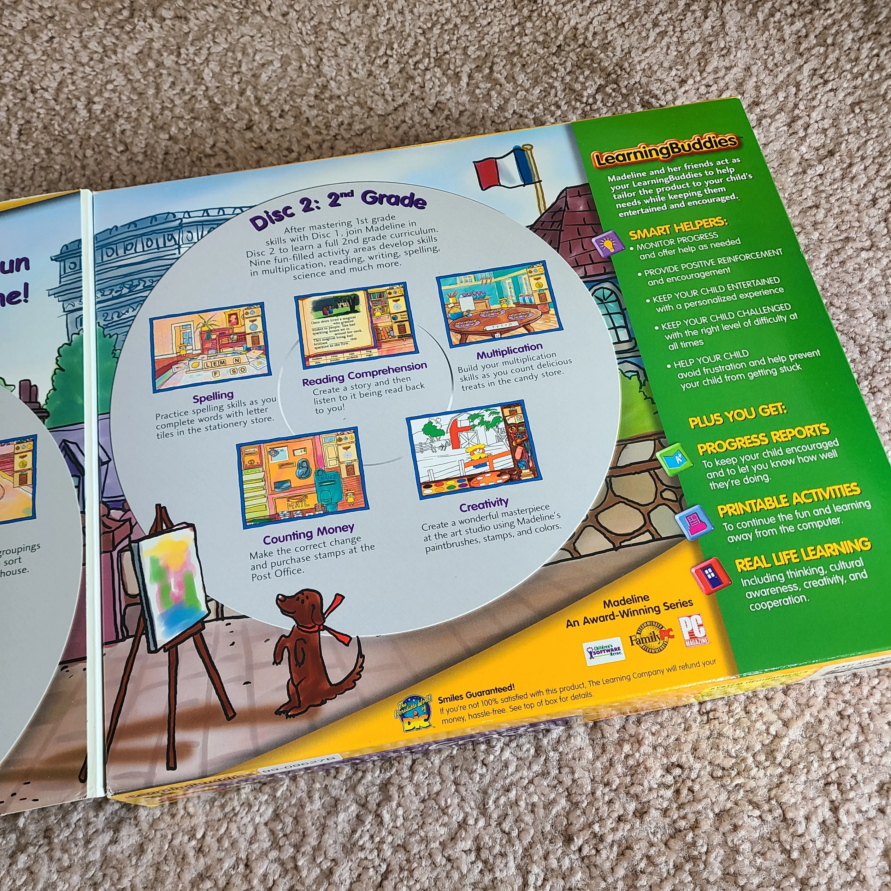 Madeline 1st and 2nd Grade learning CD-ROMs & Free Bonus image indicator(4)