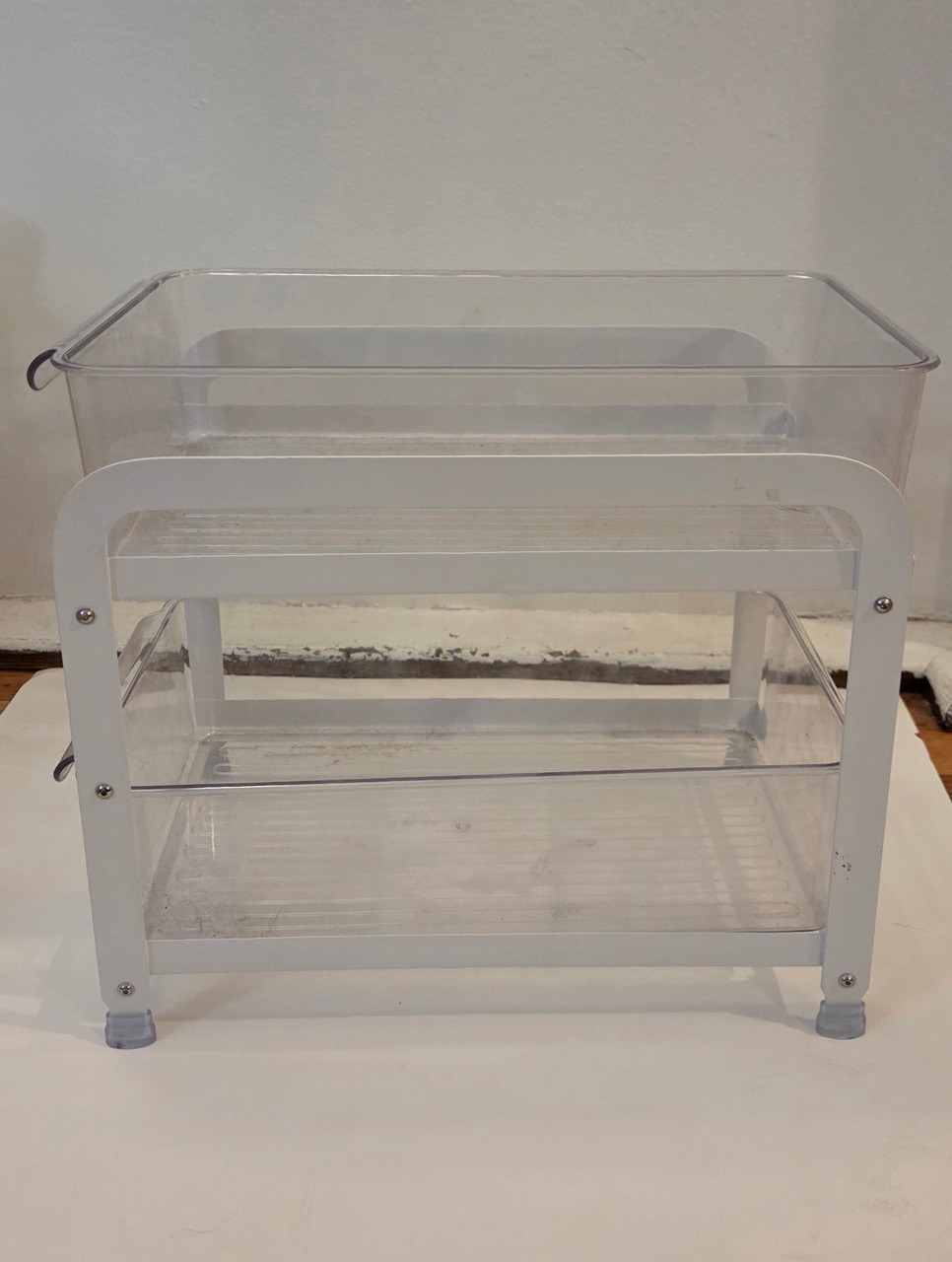 2 Tier Organizer with Storage Drawer - MOVE OUT SALE - photo 3