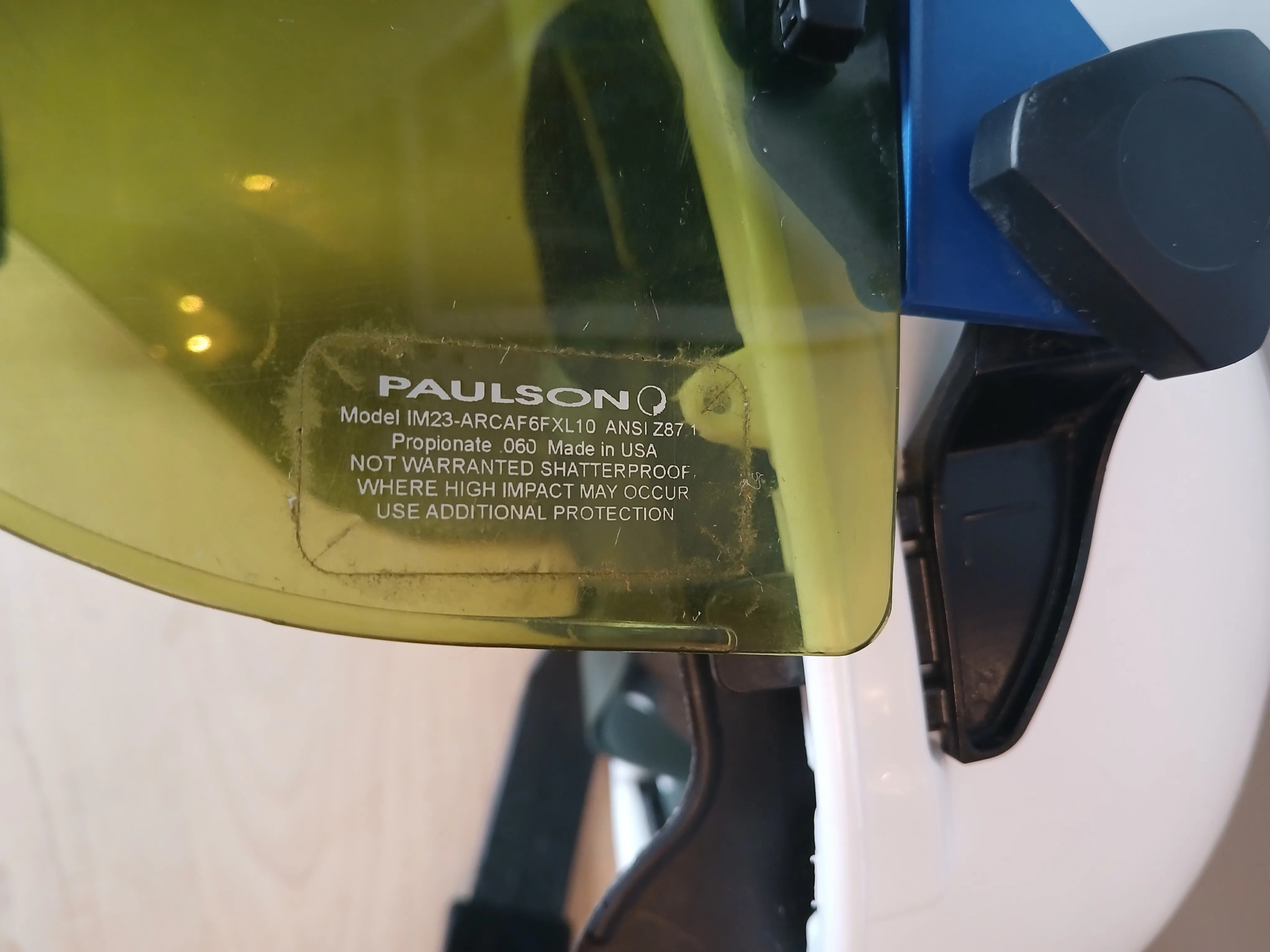 SHIELD CRACKED Hard Hat + Arc Face Shield – Paulson & North image indicator(6)