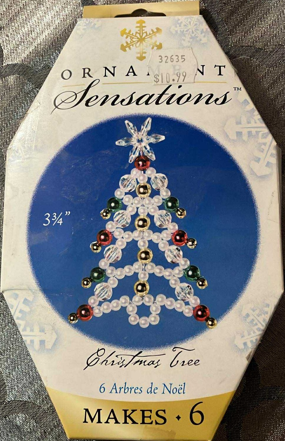 Ornament Sensations Christmas Trees Craft Kit (New)