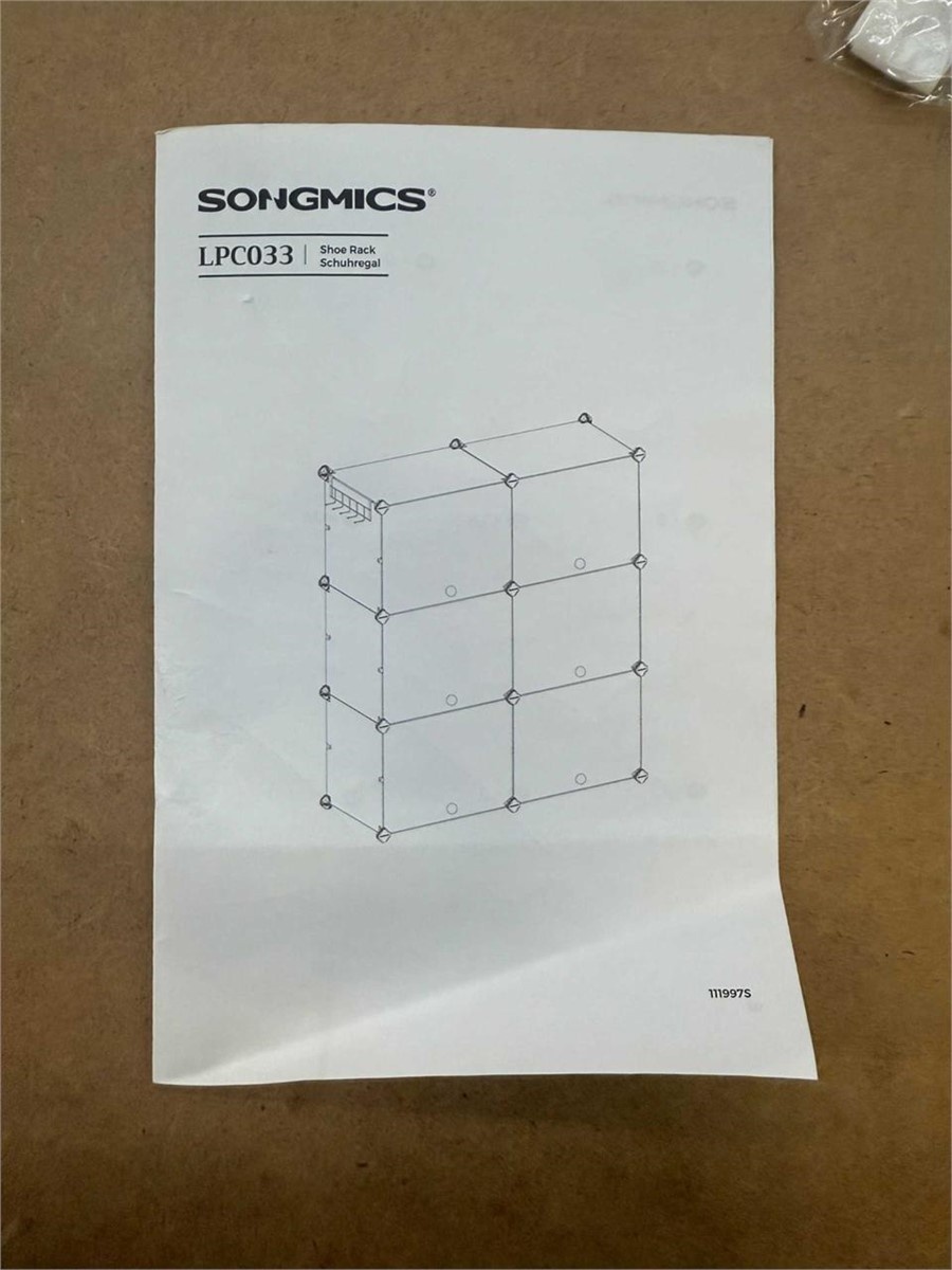 SONGMICS Shoe Rack Organizer, 6-Tier - photo 3