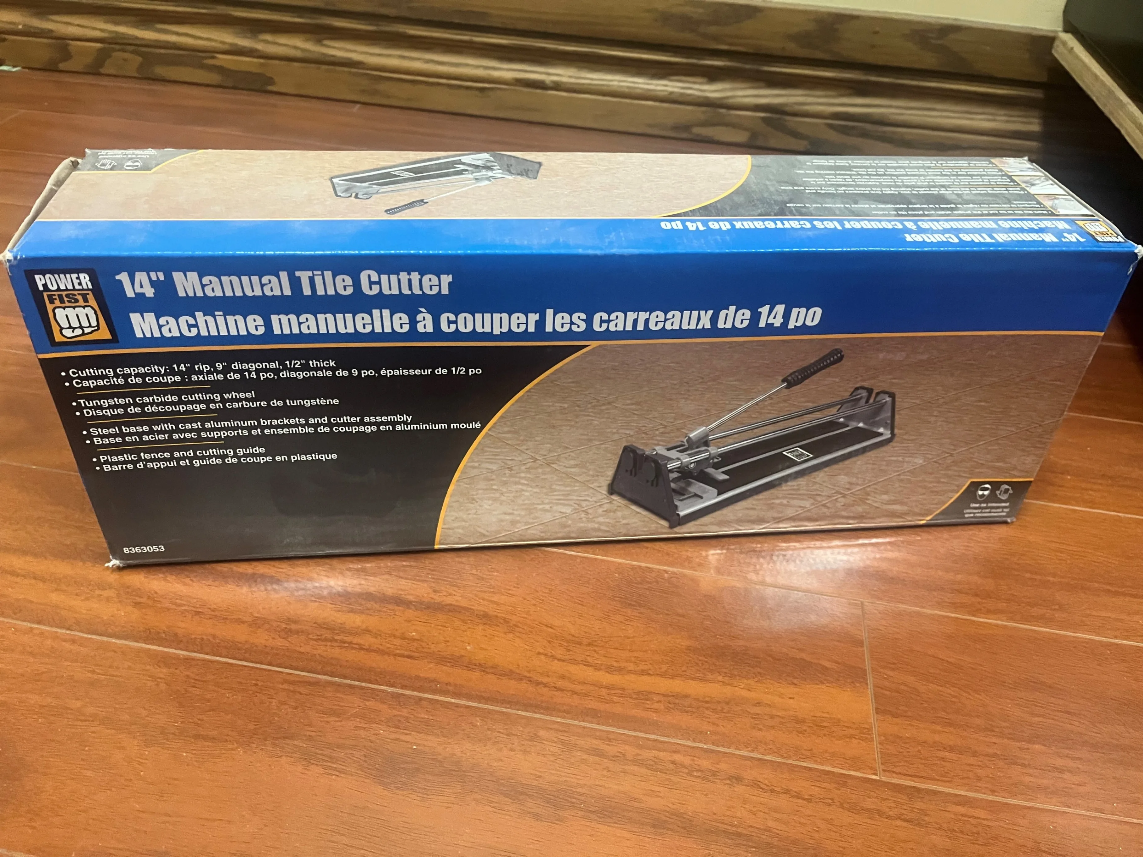 BRAND NEW - 14" Manual Tile Cutter by Power Fist