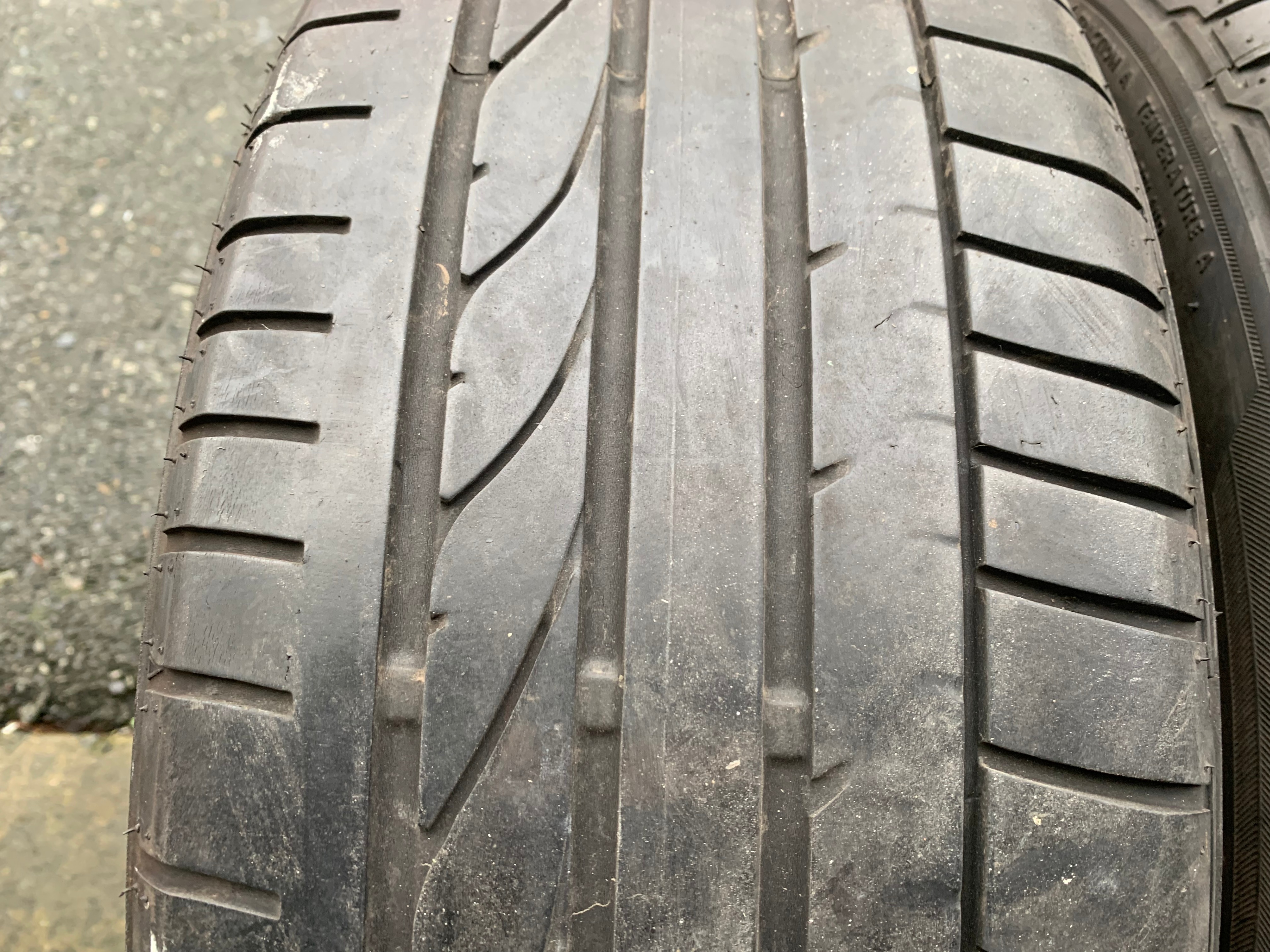 Pair of 205/45/17 Bridgestone Potenza RE050a RFT with 60% tread