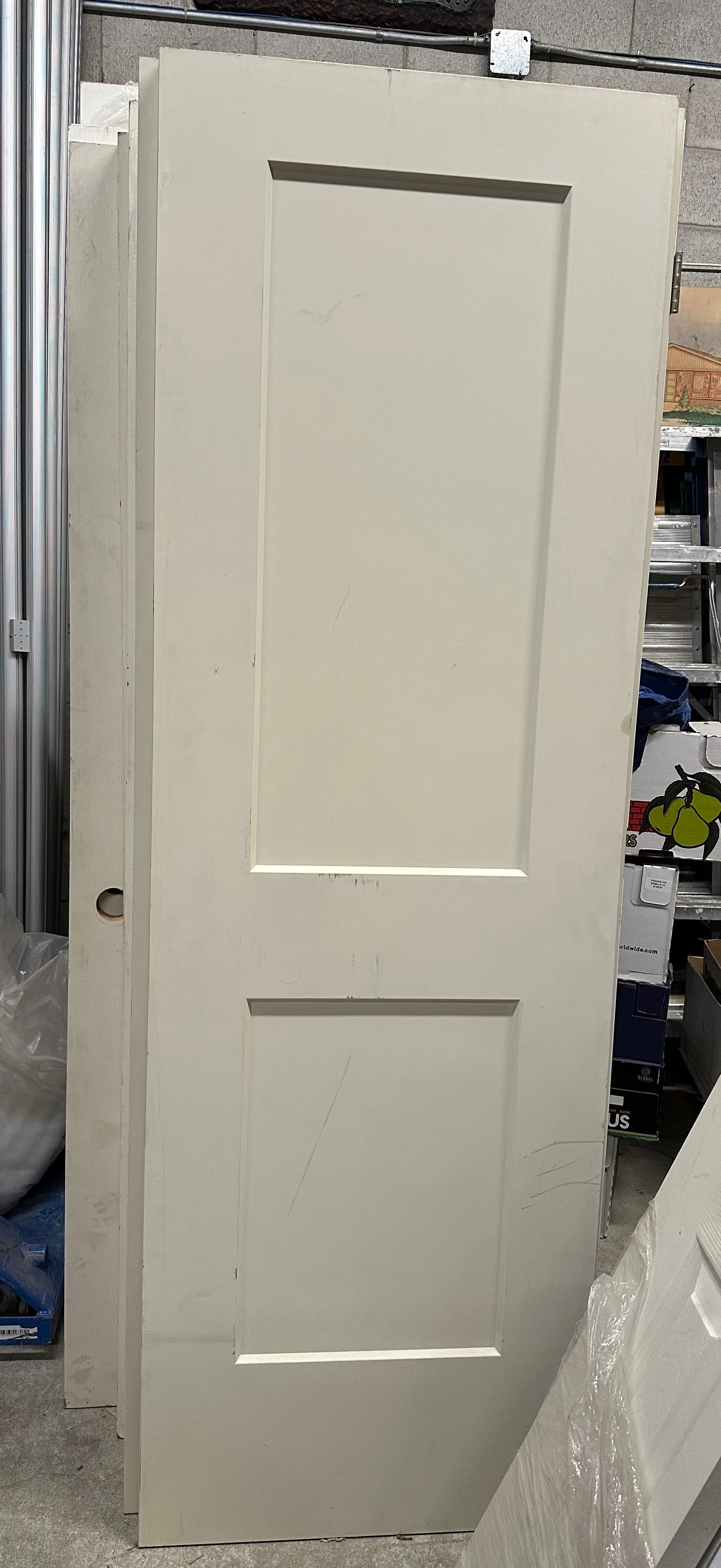 New 2- Solid French Doors 30"