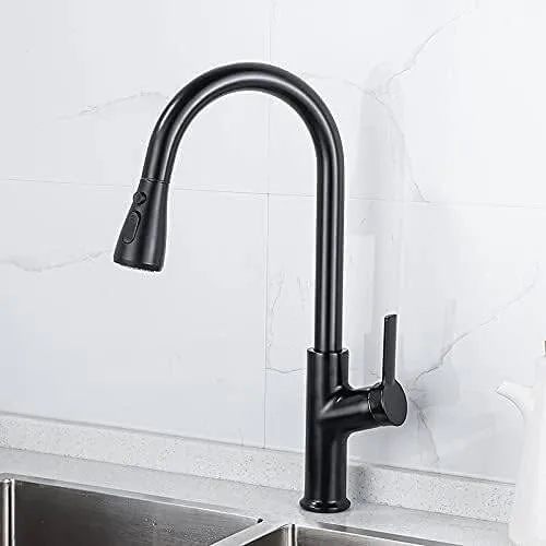 Pull out Kitchen Sink Faucet Black thumbnail