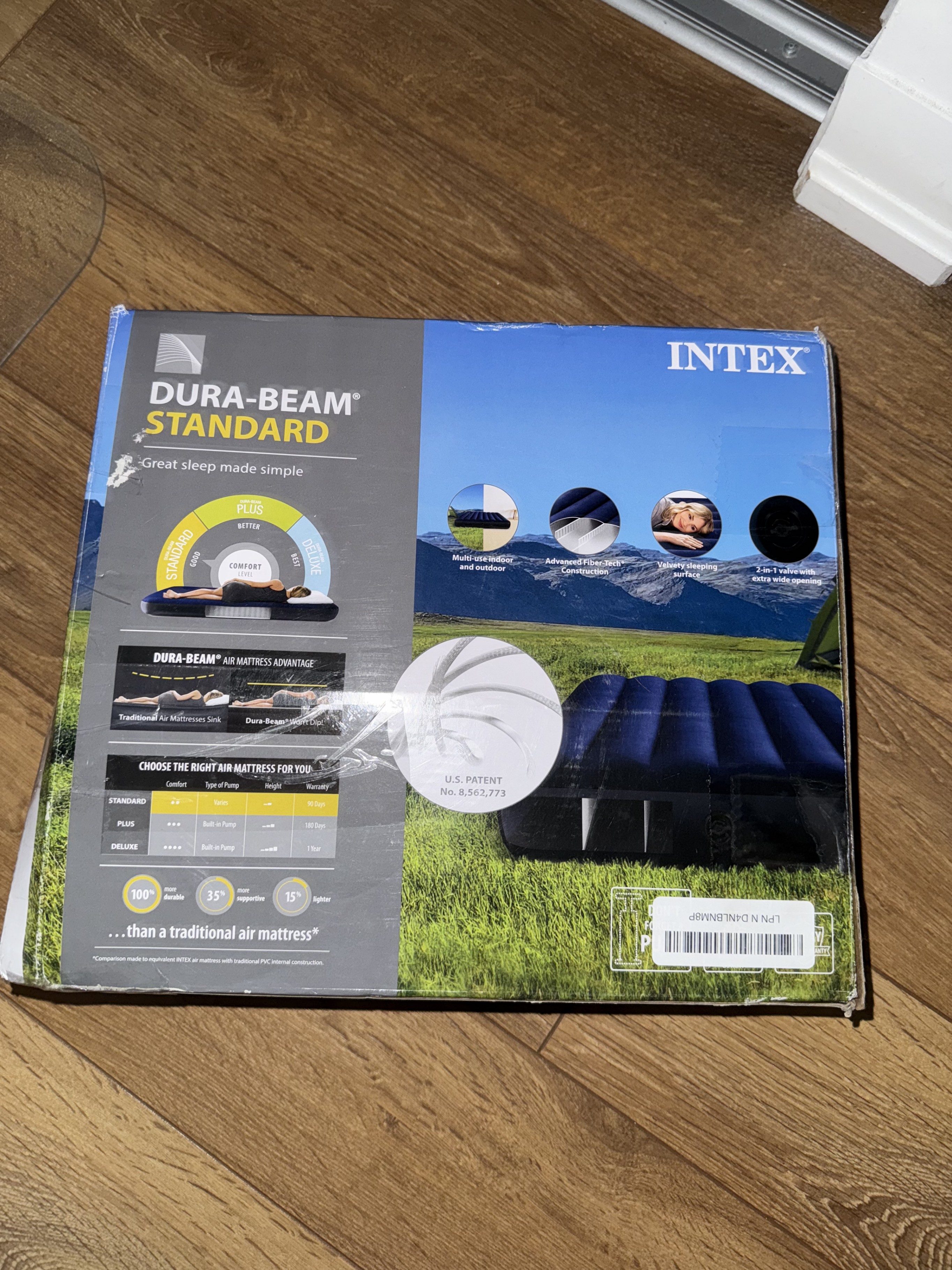 INTEX 64757E Dura-Beam Standard Downy Air Mattress - photo 2
