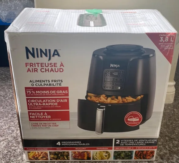 Ninja AF101C, Air Fryer, Black, 1550W 4QT thumbnail