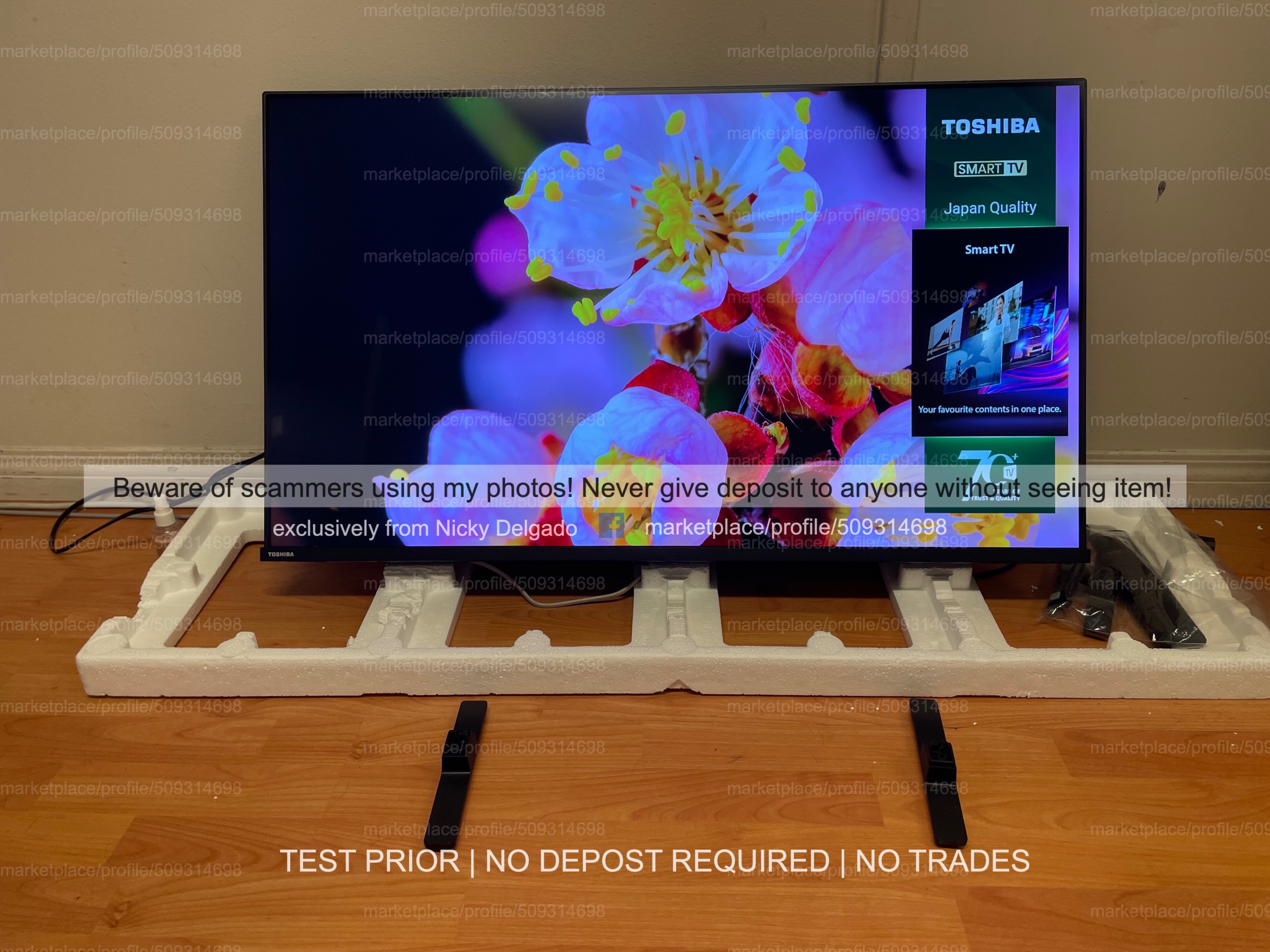 Toshiba 43" 43V35MC 1080p HD LED Vidaa Smart TV - 2024 - $230 - photo 3