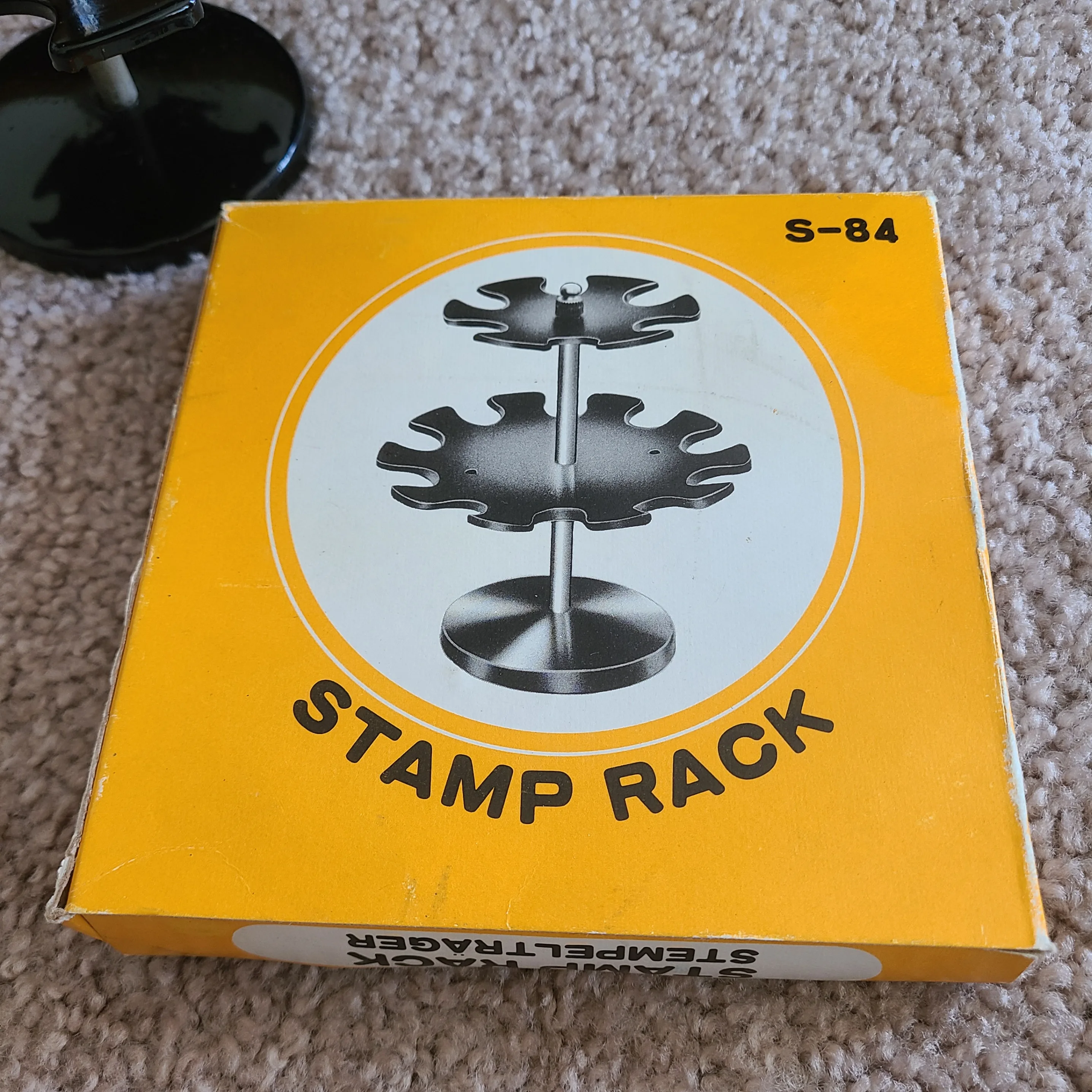 Metal Stamp Rack, 2 tiers, holds up to 16 stamps image indicator(4)