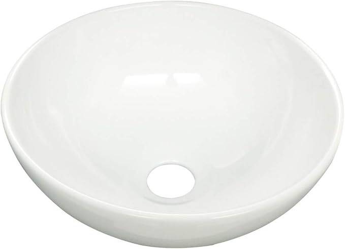 Small Mini above the Counter Round Bathroom Vessel Sink