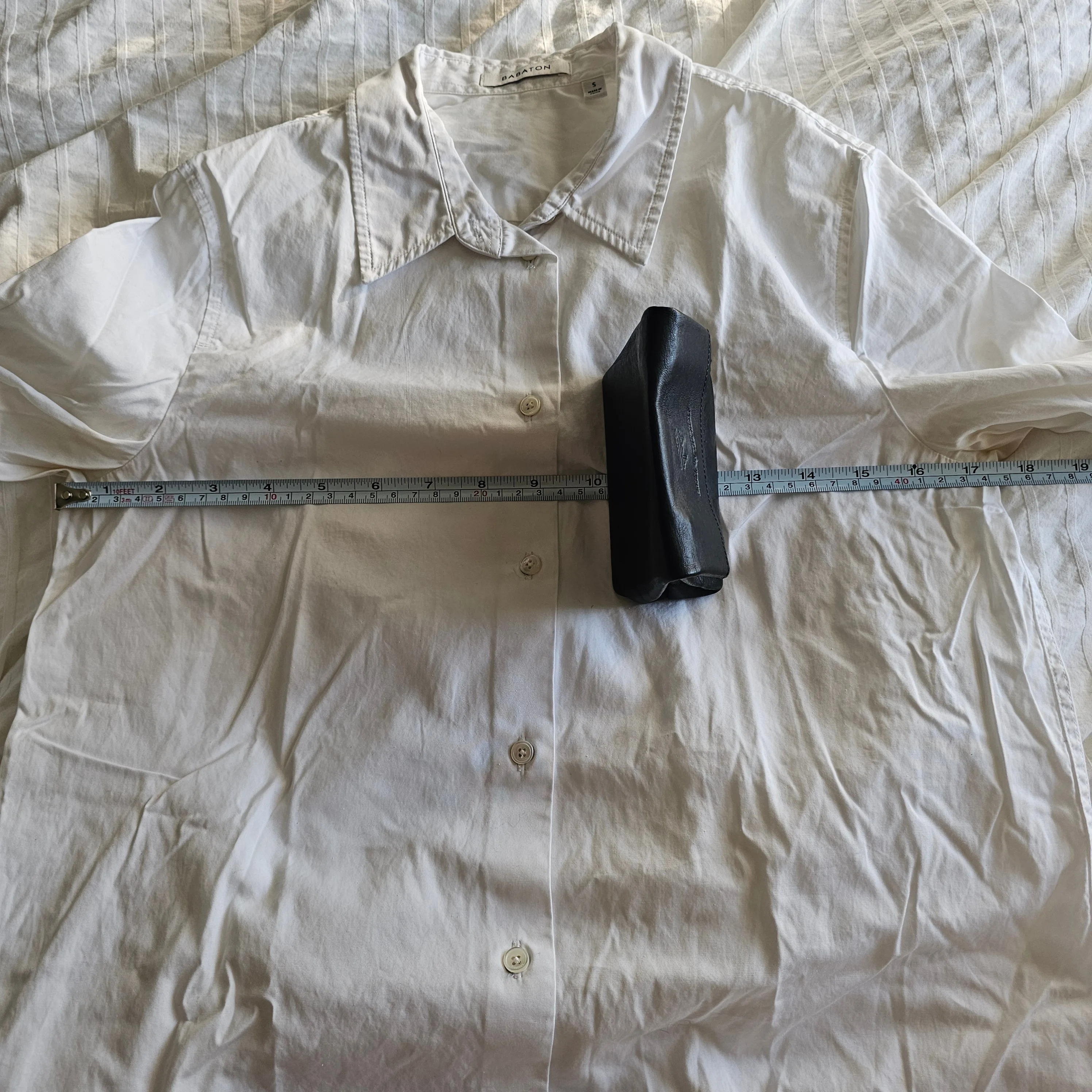 Aritzia Babaton Eric Blouse - 2017 - White - Sz S image indicator(9)