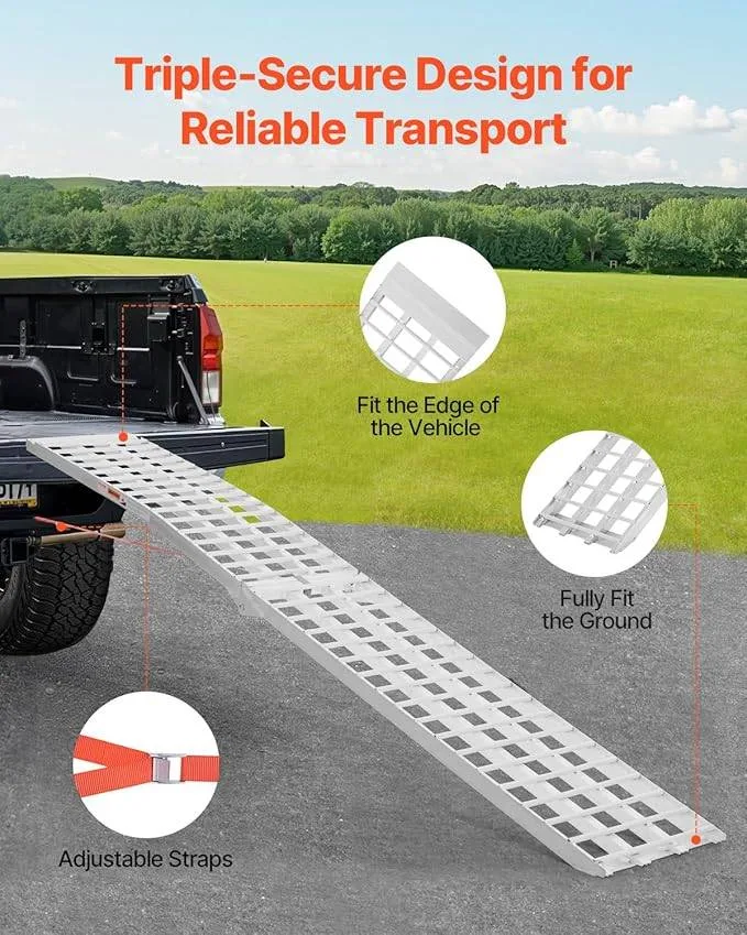 THIS WEEKEND ONLY $100 “NEW” Aluminum Ramp, 1000 lb Capacity image indicator(6)