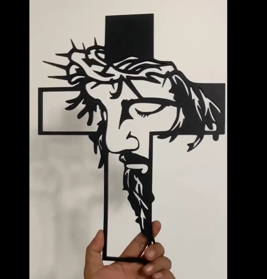 Jesus Cross Wall Art thumbnail