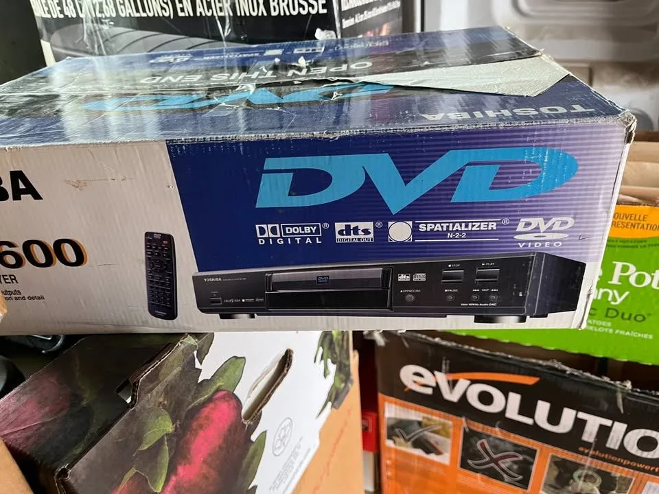 DVD Player with Remote - Black