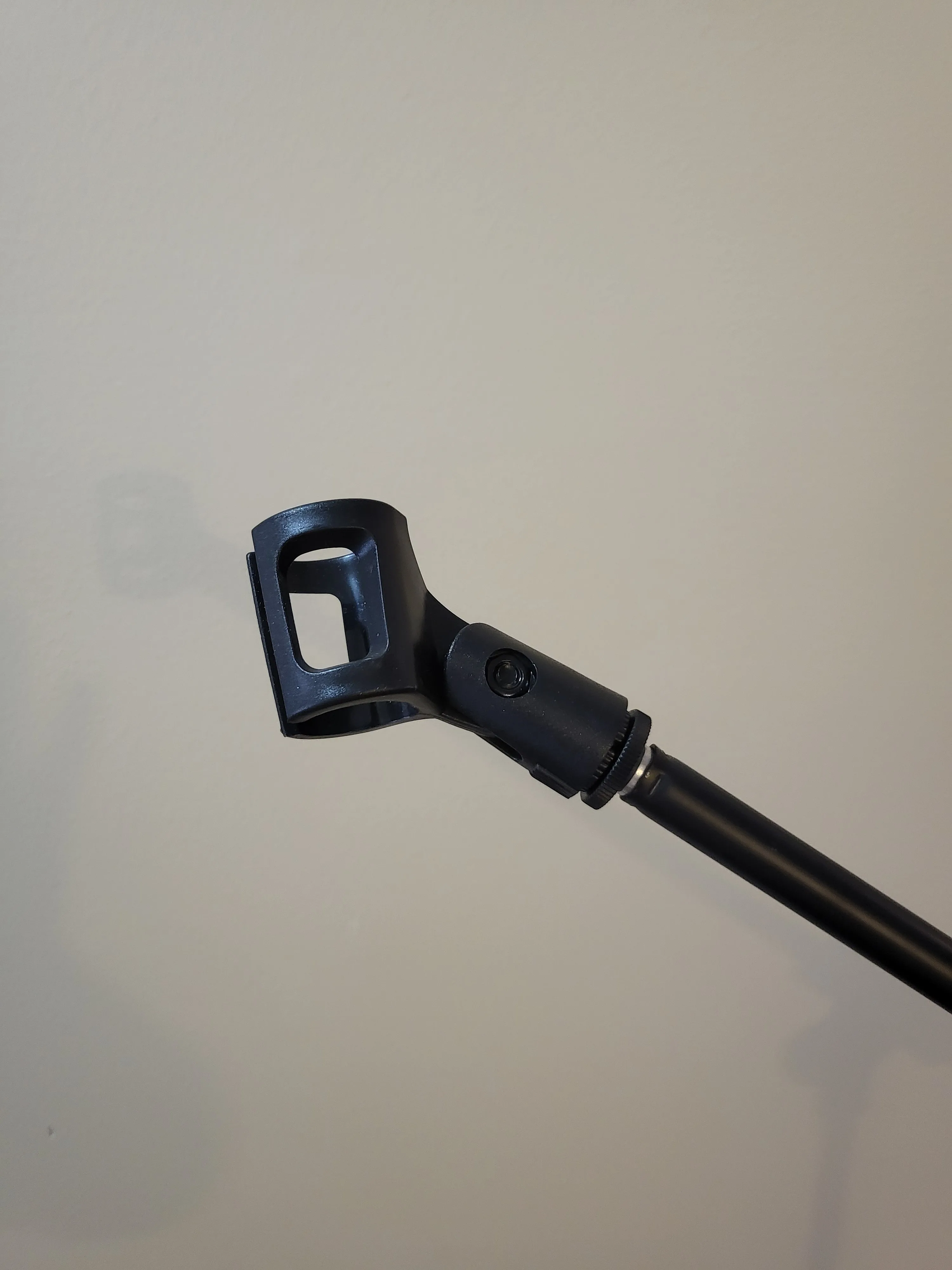 Brand New Black Microphone Stand Tripod Boom, Height Adjustable image indicator(2)