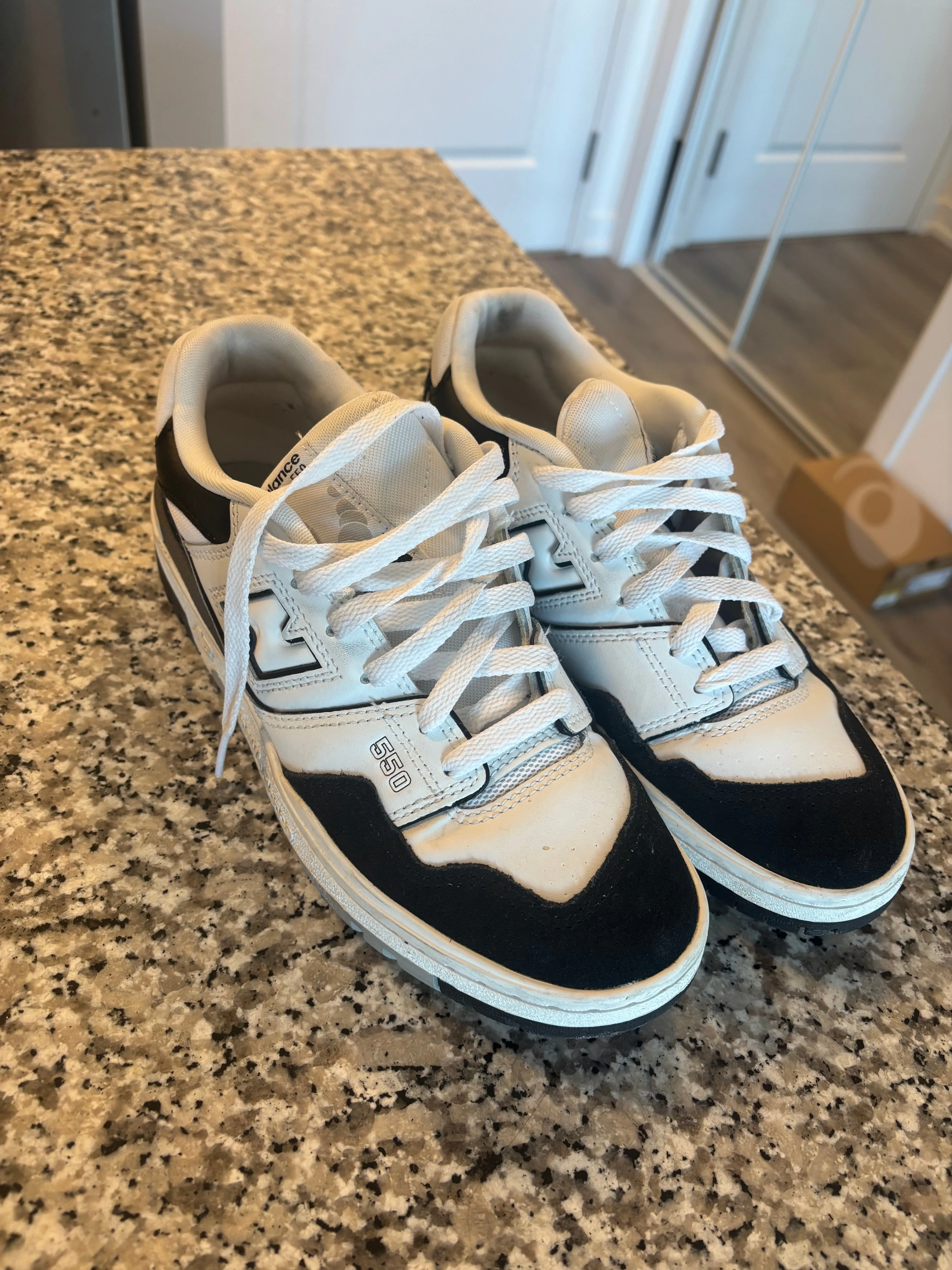 New Balance 550 GS “White/Black Rain Cloud” — US 7 image indicator(3)