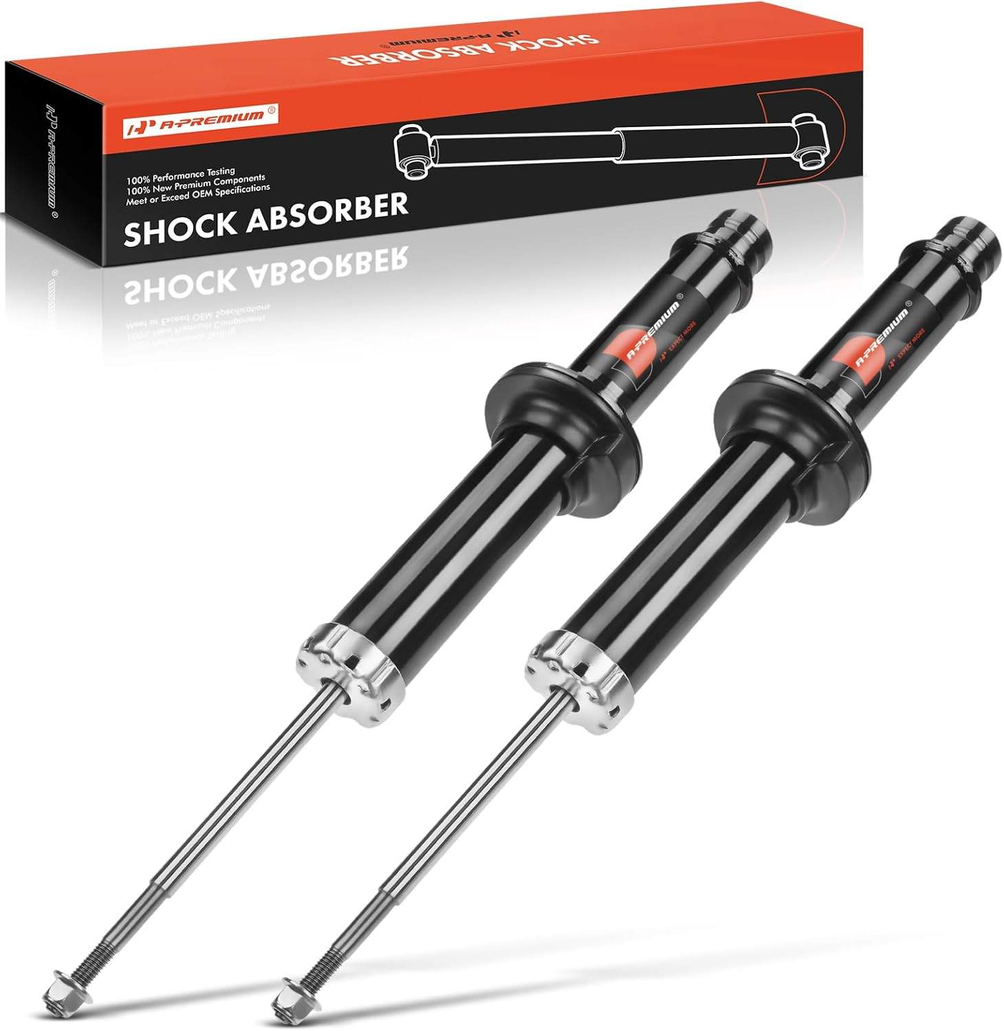Front Suspension Shocks (x2) Fits Cadillac SRX 2004-2009 FE1