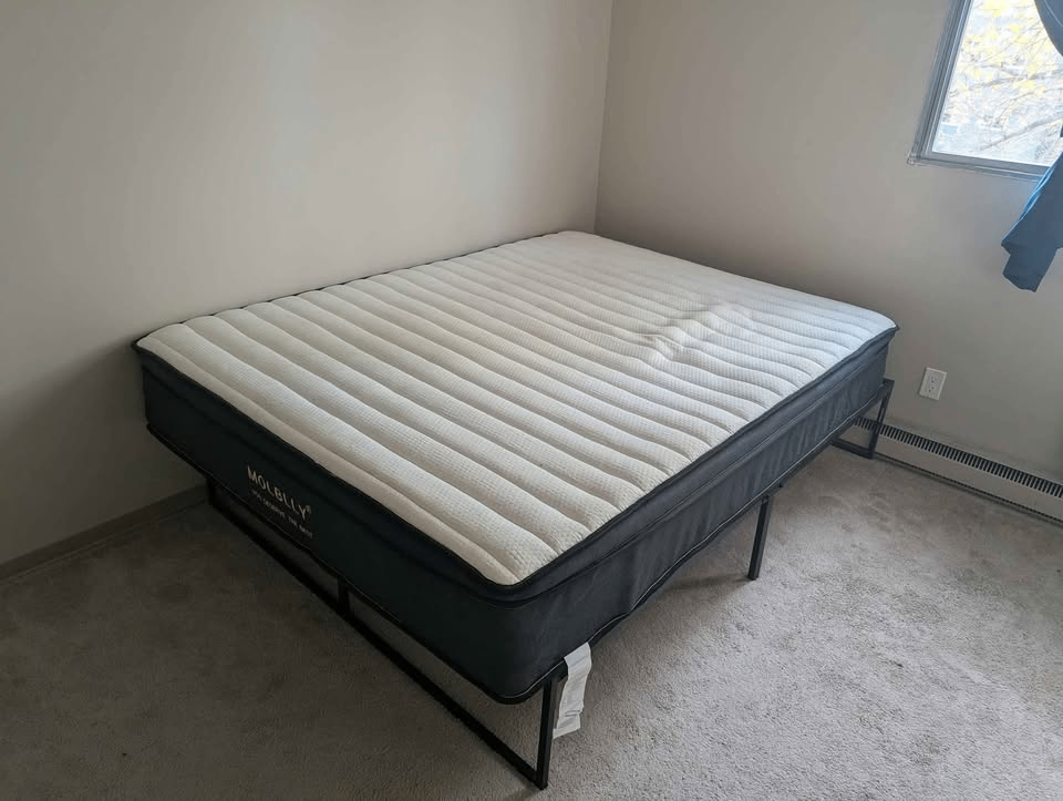 Queen size bed and base