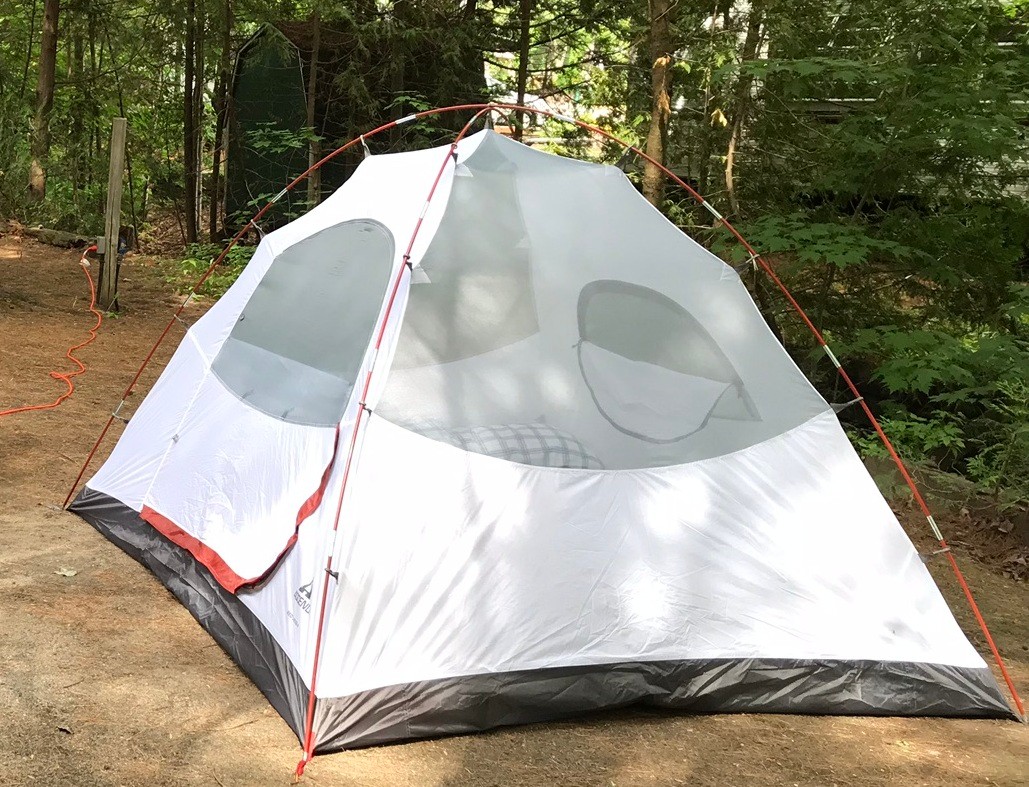 USED Ascend Red Lodge 4 Tent + Sleeping Bag Bundle - photo 3
