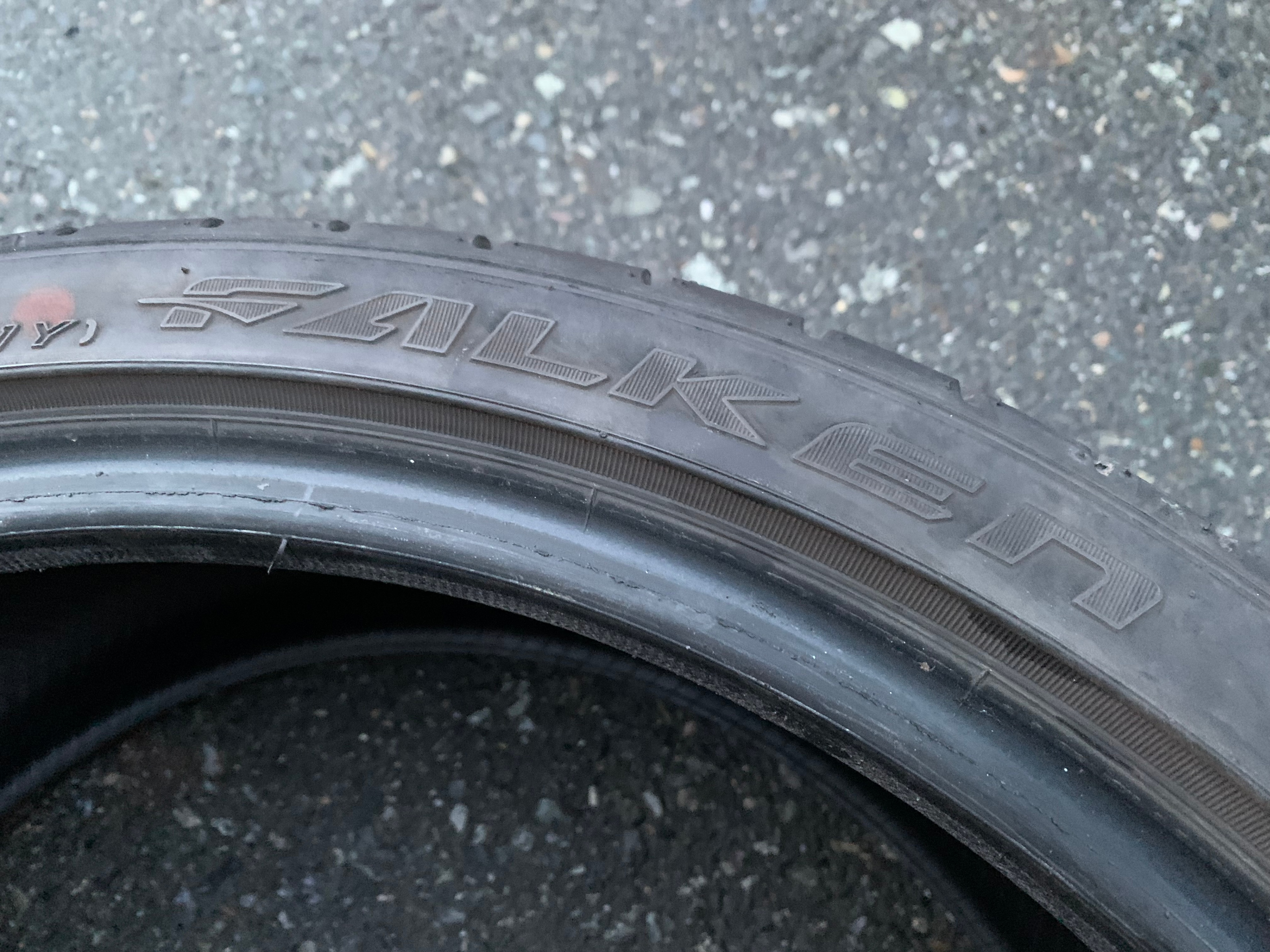 PAIR of Nice 235/35/19 91Y Falken Azenis FK510 with 60% tread - photo 5