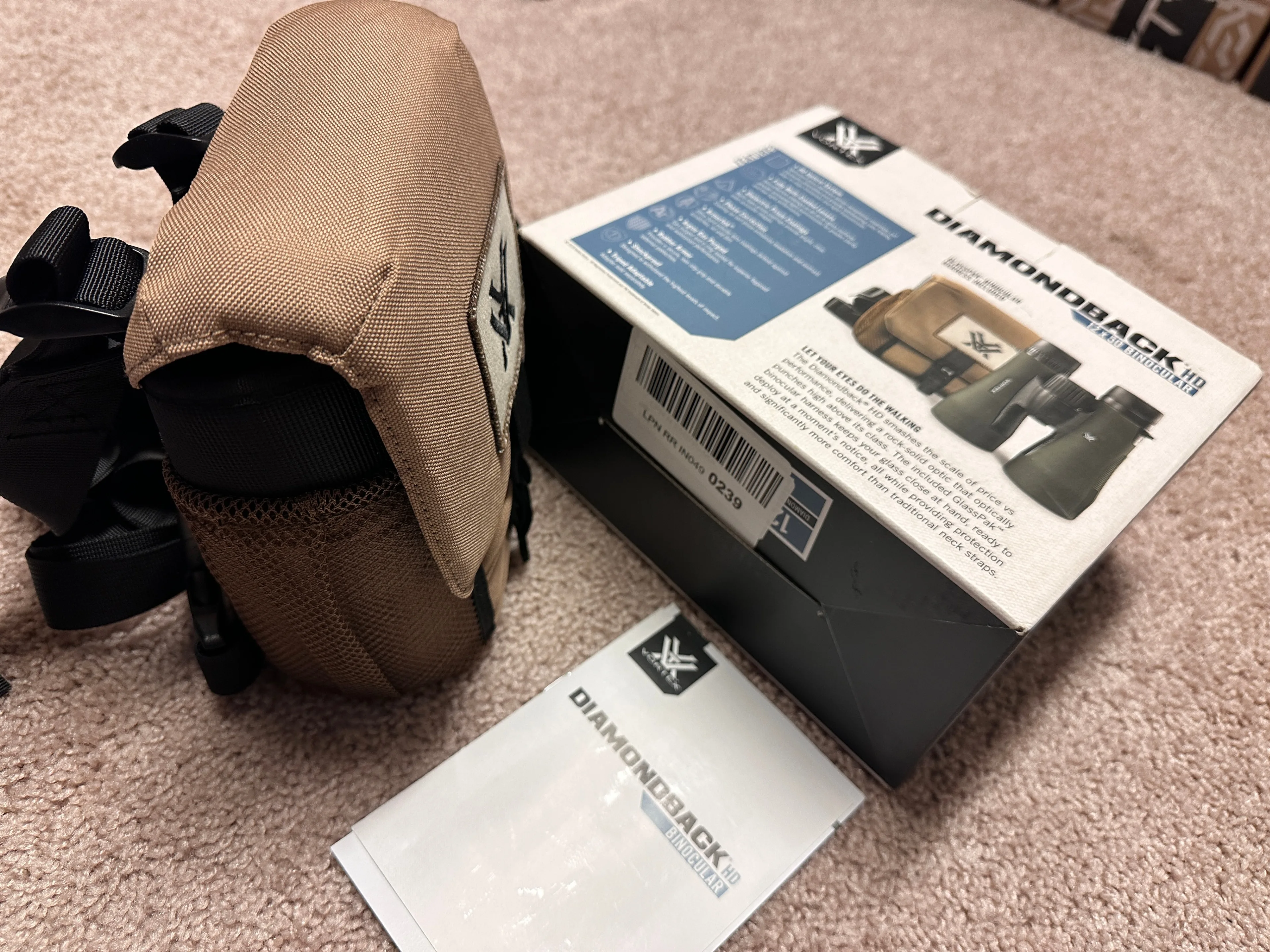 Vortex Optics Diamondback HD Binoculars 12x50 NEW thumbnail