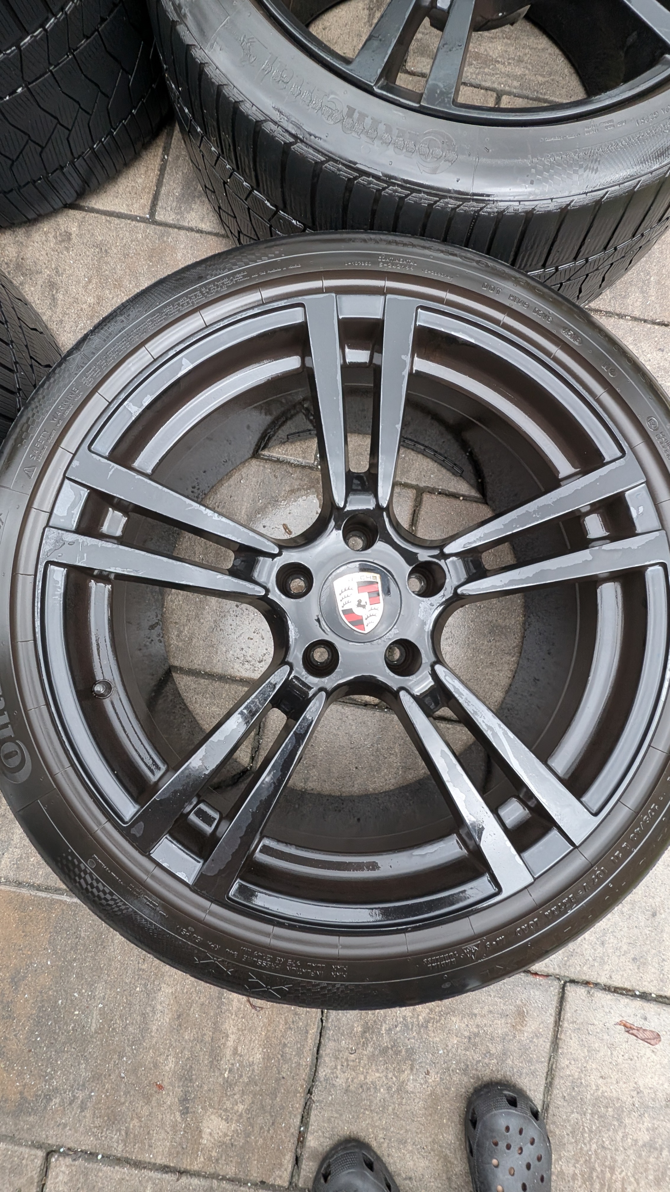 Winter Tire Set 21 inch with Continental Contact TS