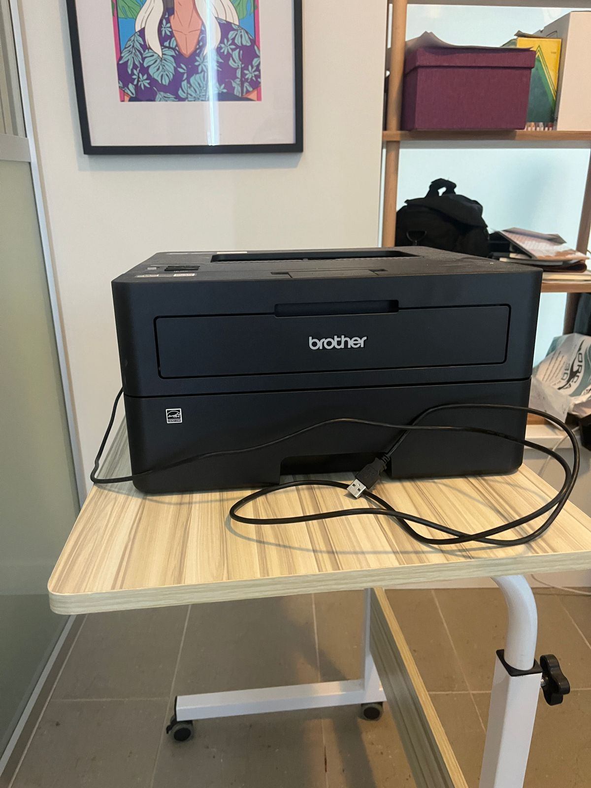 Printer Brothers HL-L22460DW. WiFi and cable. 2 tonners. - photo 2