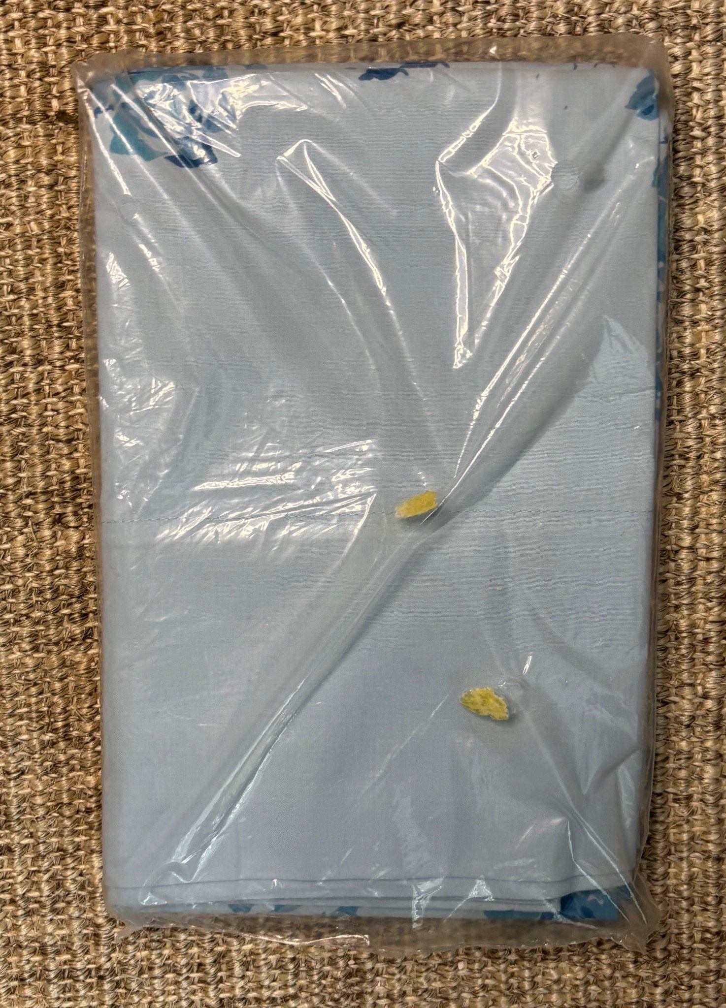 Sears Canada Twilight Flower Blue Vintage Queen Pillowcases - photo 4