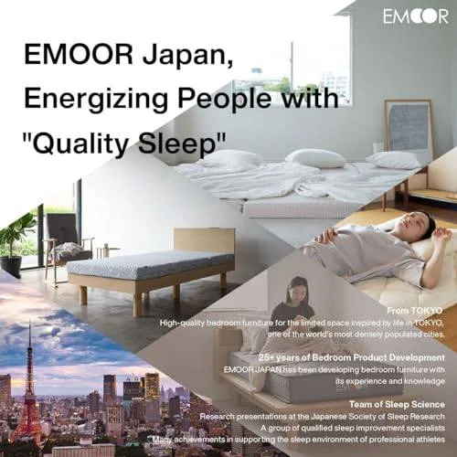 EMOOR Japanese Futon Mattress CLASSE Twin Made in Japan image indicator(10)