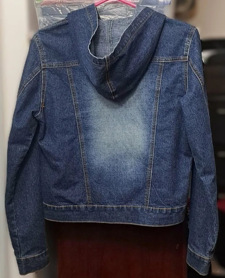 Y2K Bongo Authentic Denim Hooded Jacket image indicator(3)