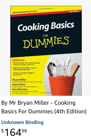 Cooking Basics For Dummies (4th Edition)